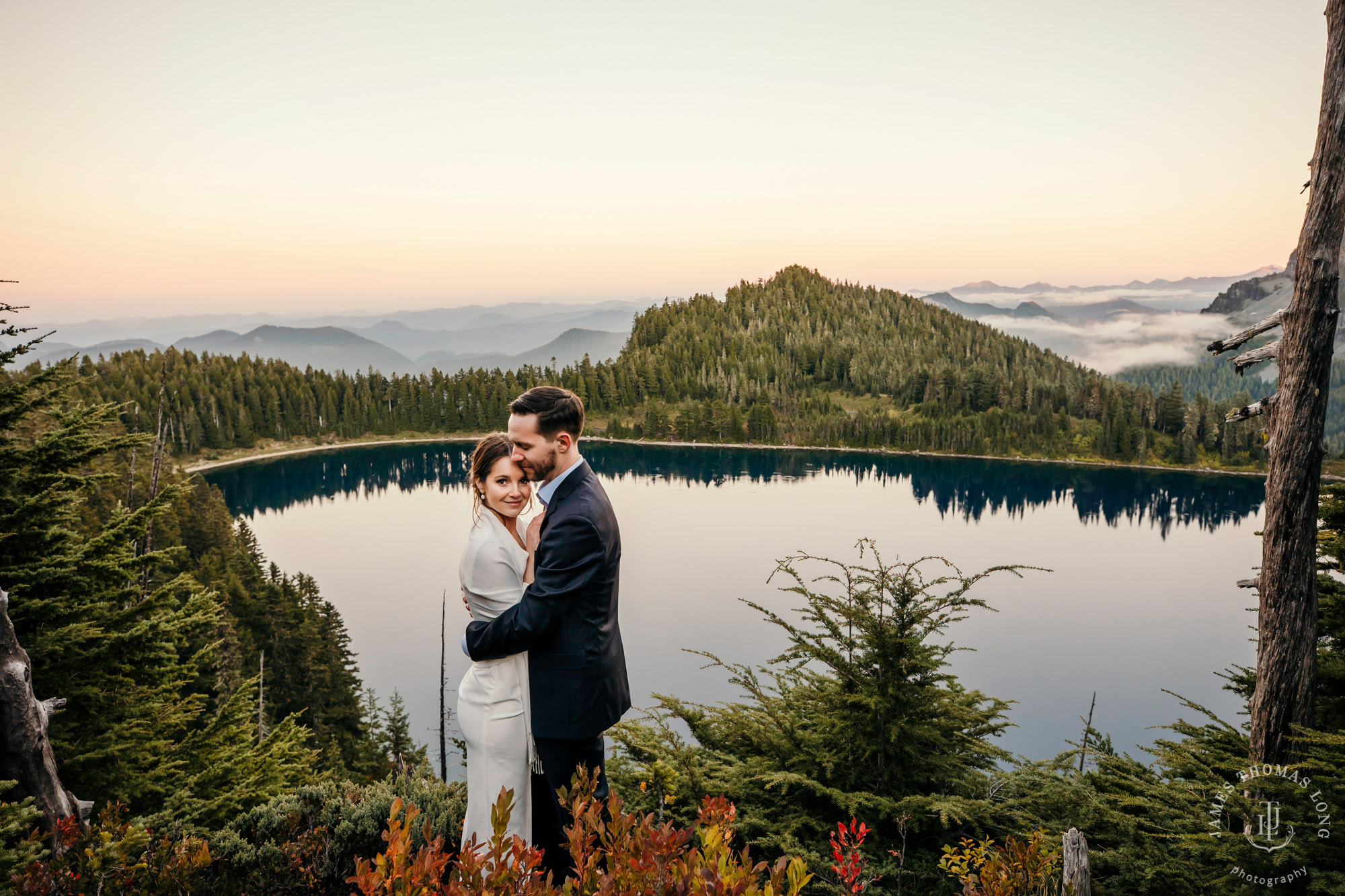 Mount Rainier adventure elopement photographer James Thomas Long Photography