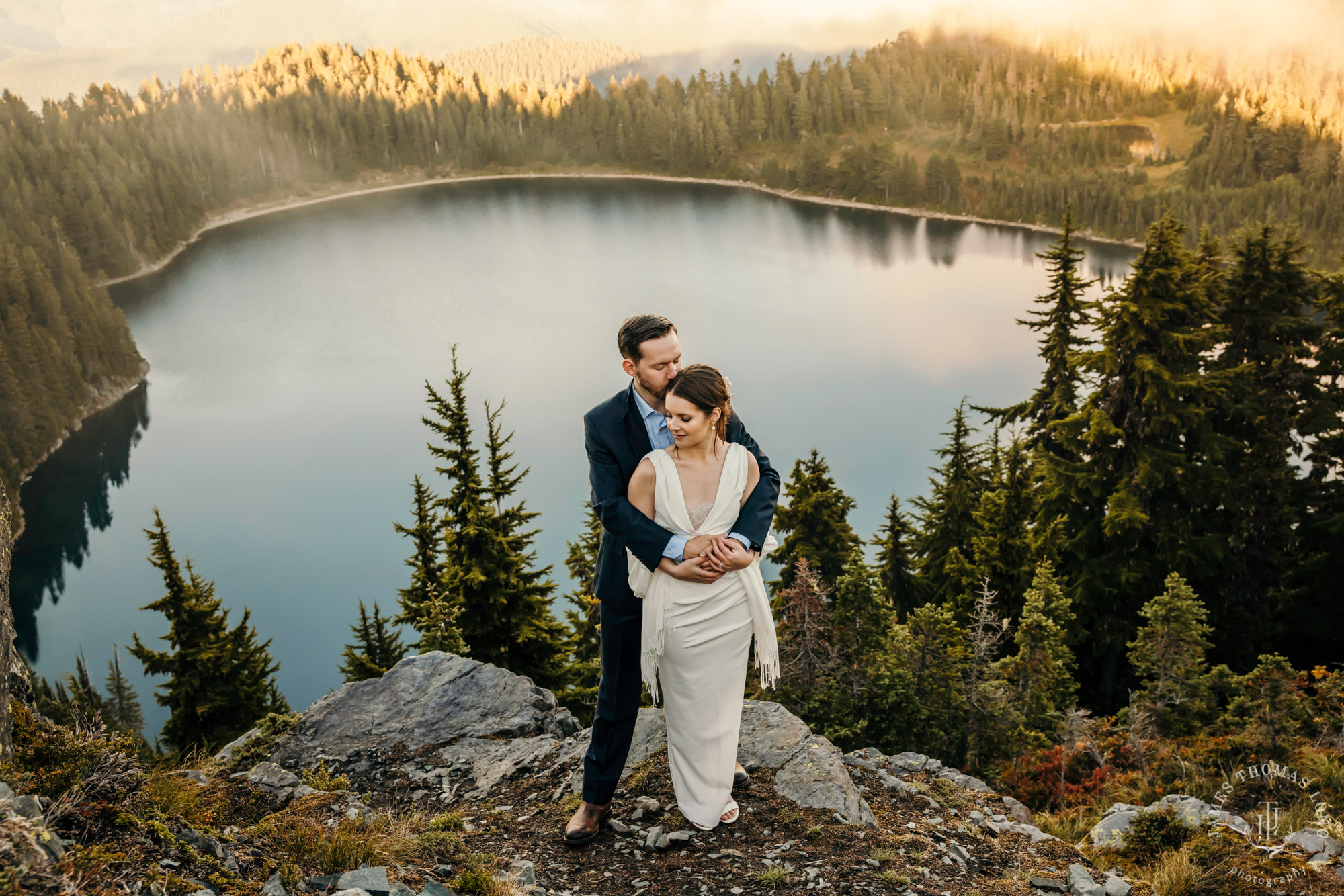 Mount Rainier adventure elopement photographer James Thomas Long Photography