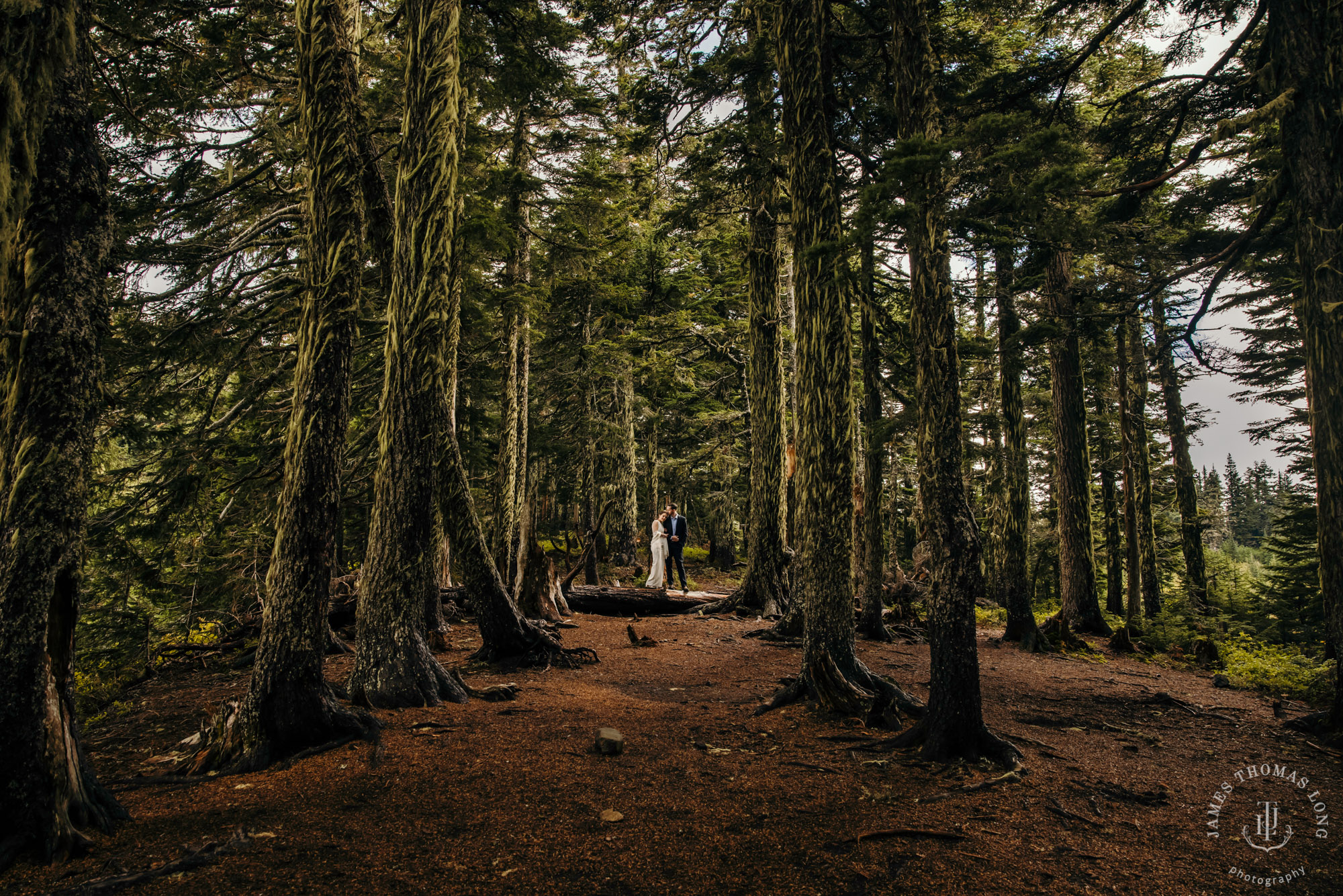 Mount Rainier adventure elopement photographer James Thomas Long Photography