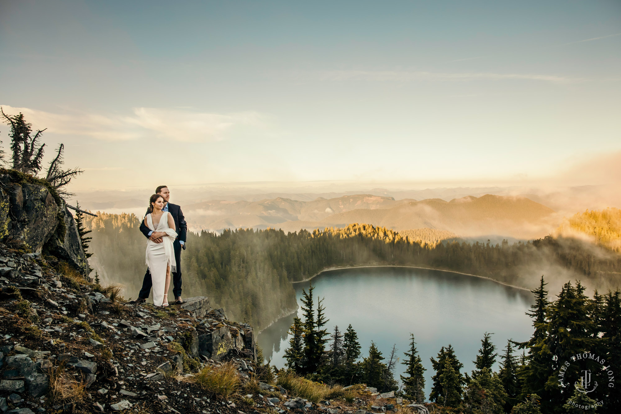 Mount Rainier adventure elopement photographer James Thomas Long Photography