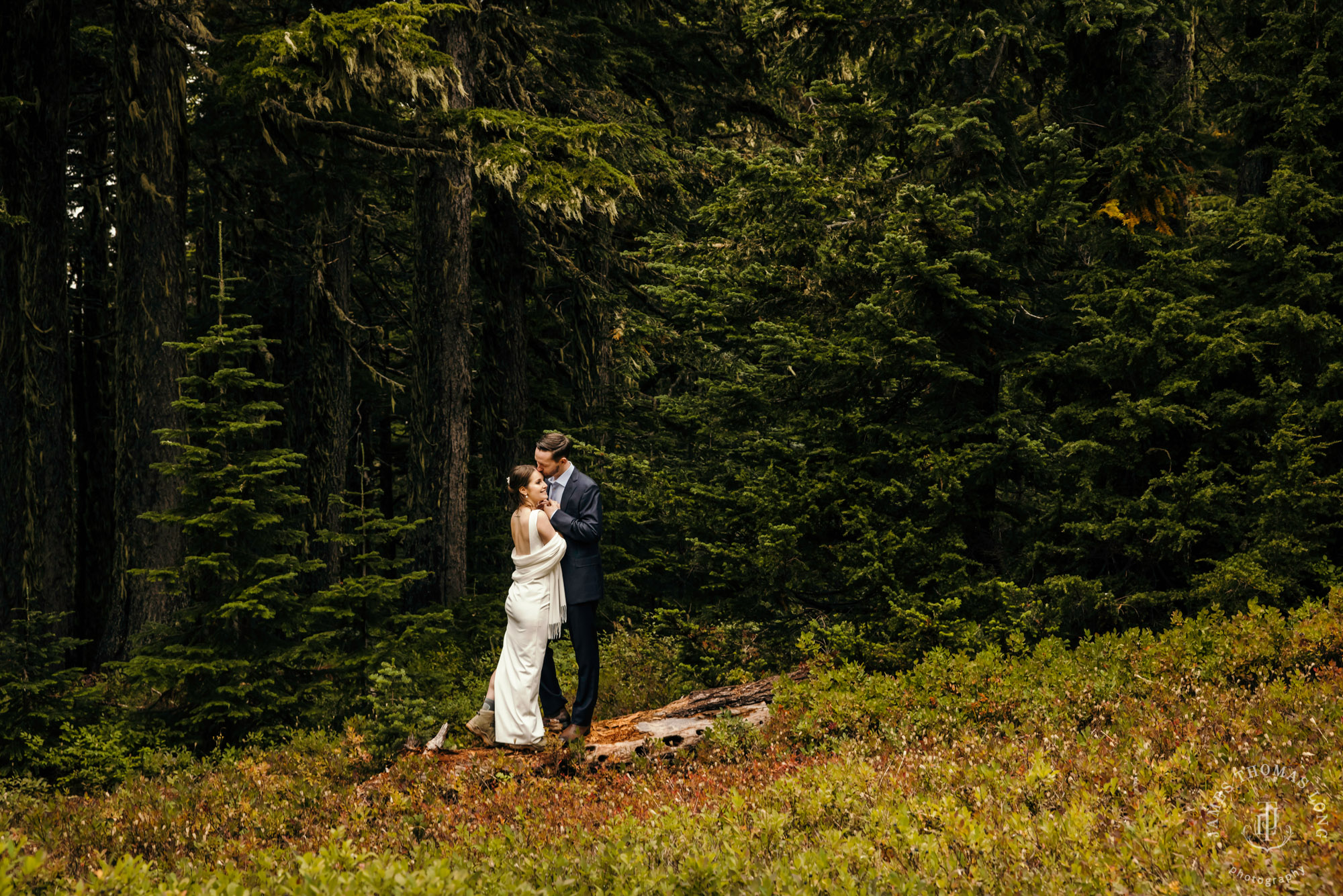 Mount Rainier adventure elopement photographer James Thomas Long Photography