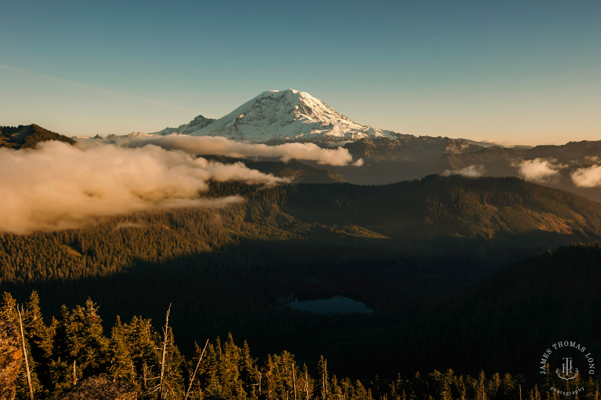 Mount Rainier adventure elopement photographer James Thomas Long Photography