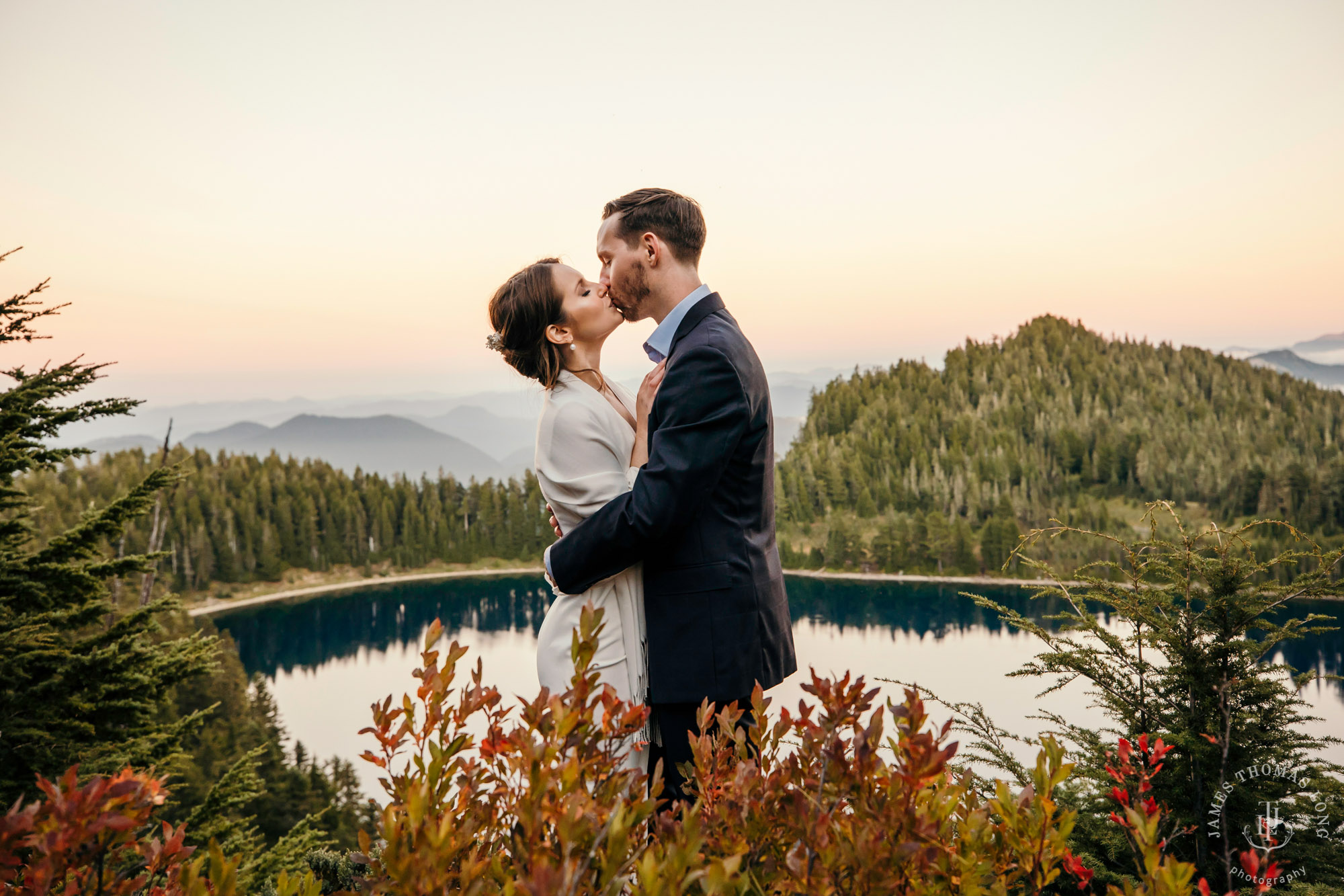 Mount Rainier adventure elopement photographer James Thomas Long Photography