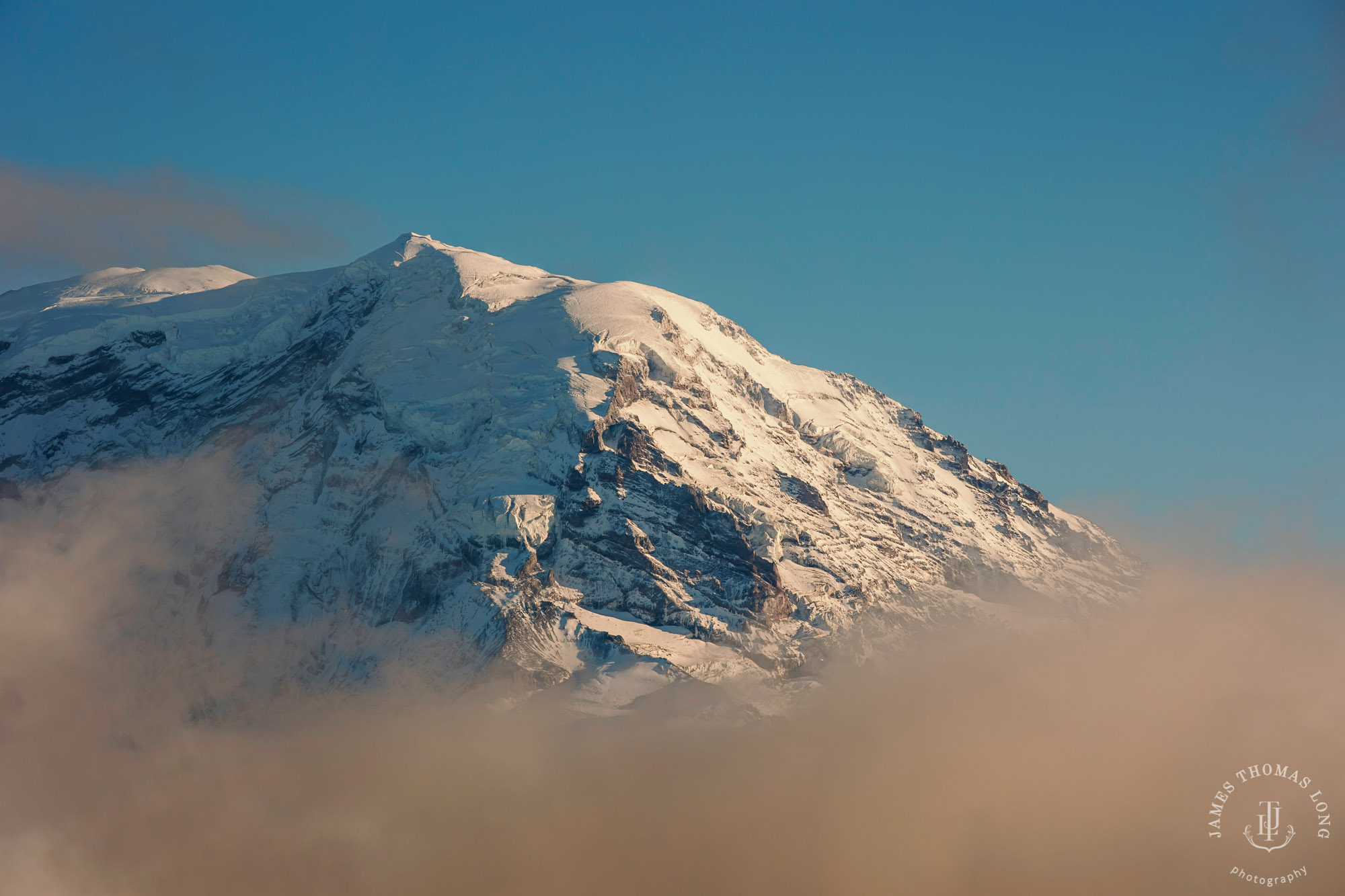 Mount Rainier adventure elopement photographer James Thomas Long Photography