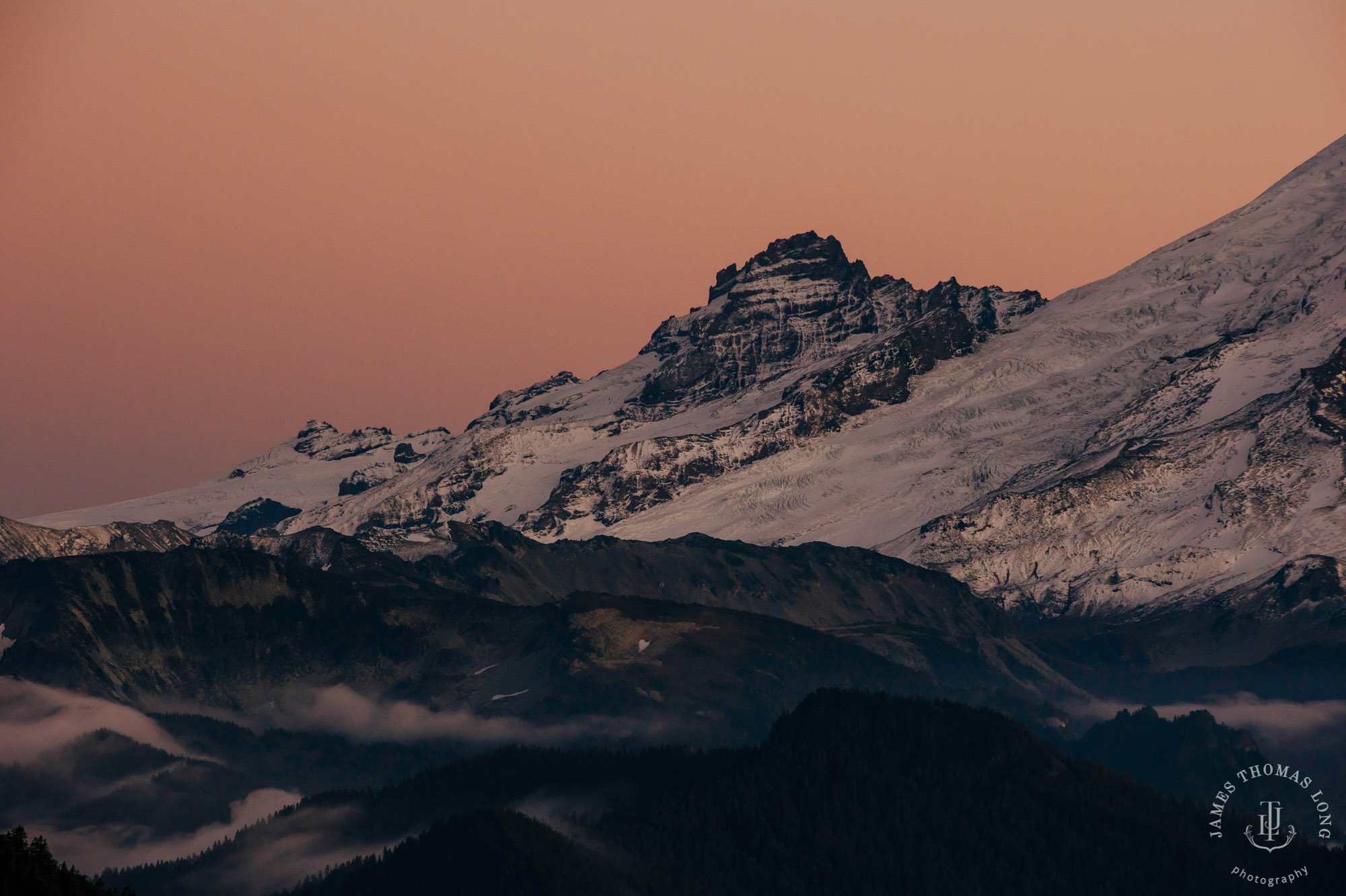 Mount Rainier adventure elopement photographer James Thomas Long Photography