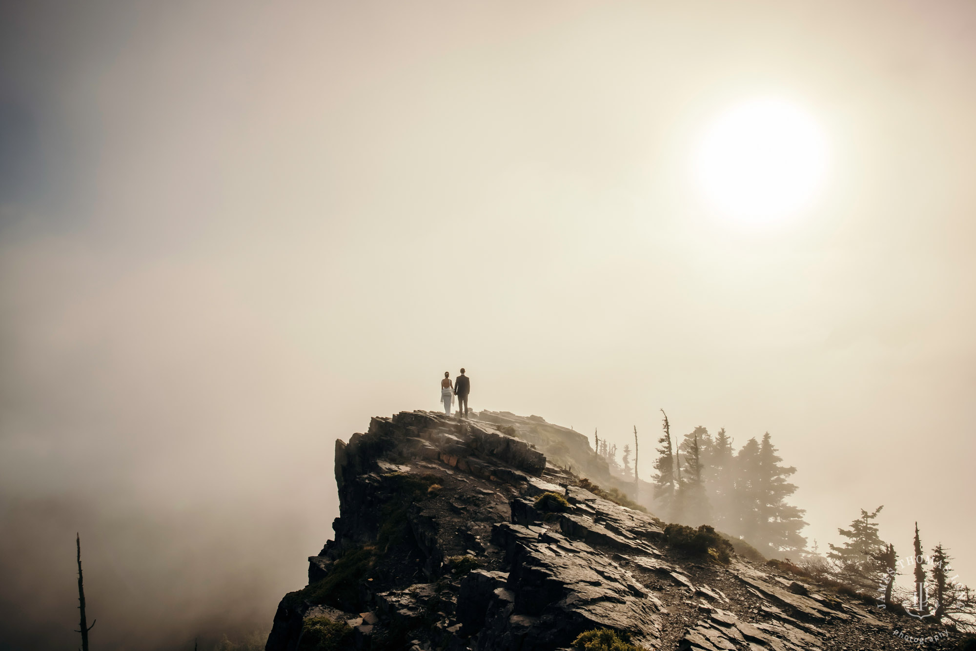 Mount Rainier adventure elopement photographer James Thomas Long Photography