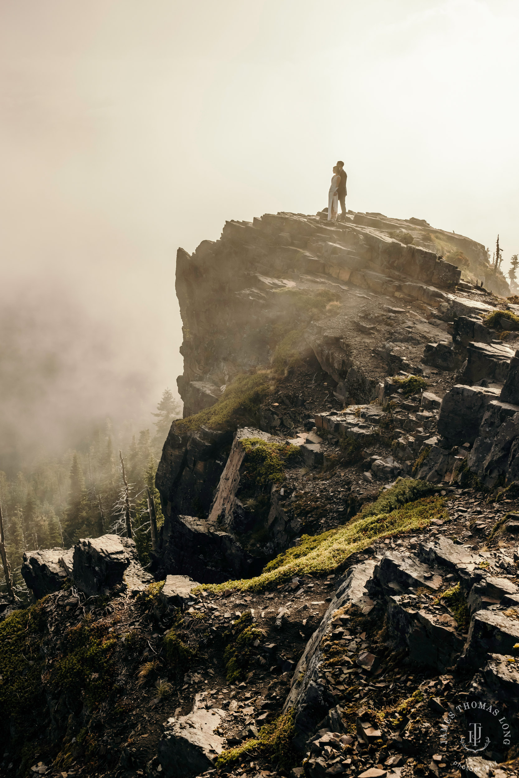 Mount Rainier adventure elopement photographer James Thomas Long Photography