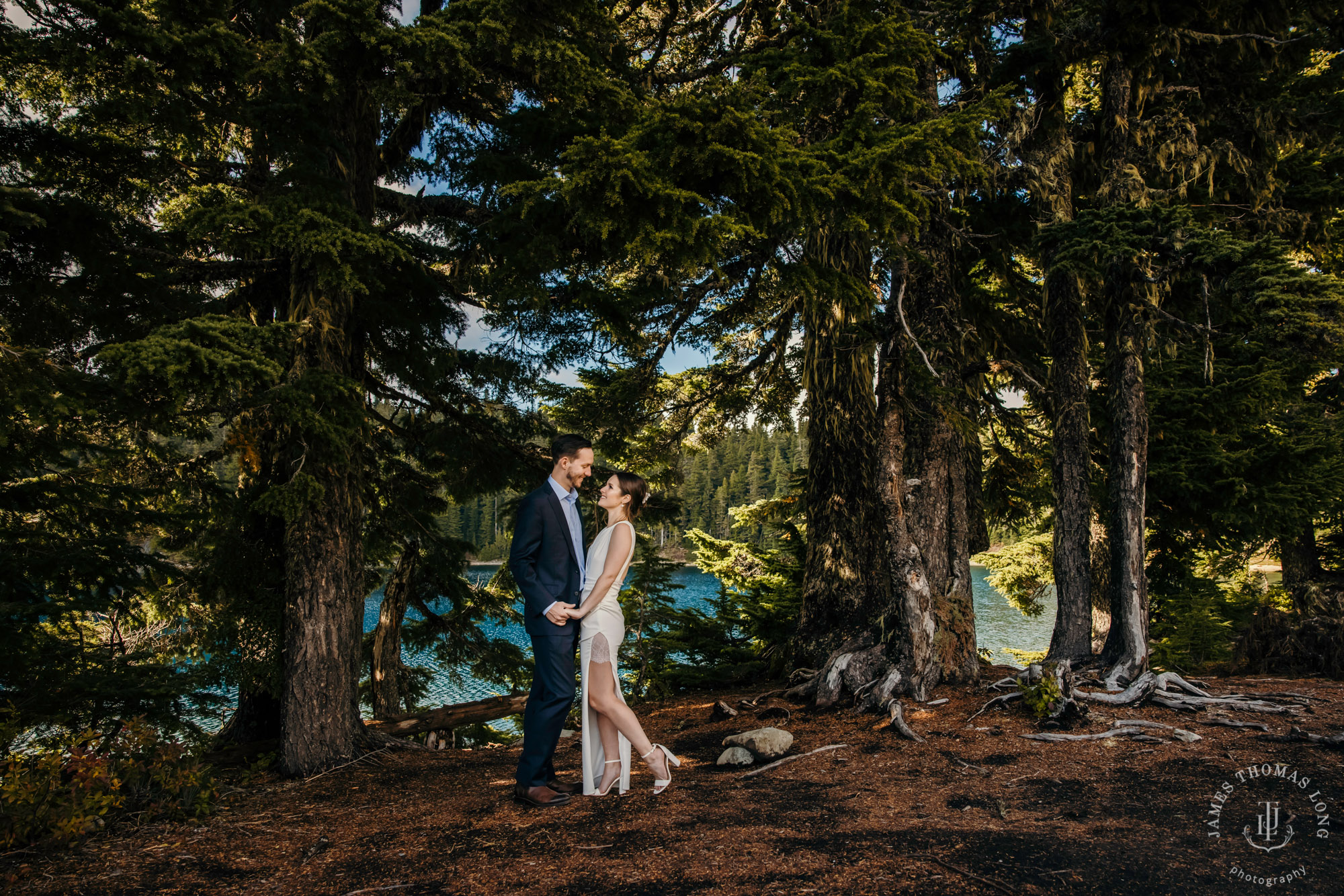 Mount Rainier adventure elopement photographer James Thomas Long Photography