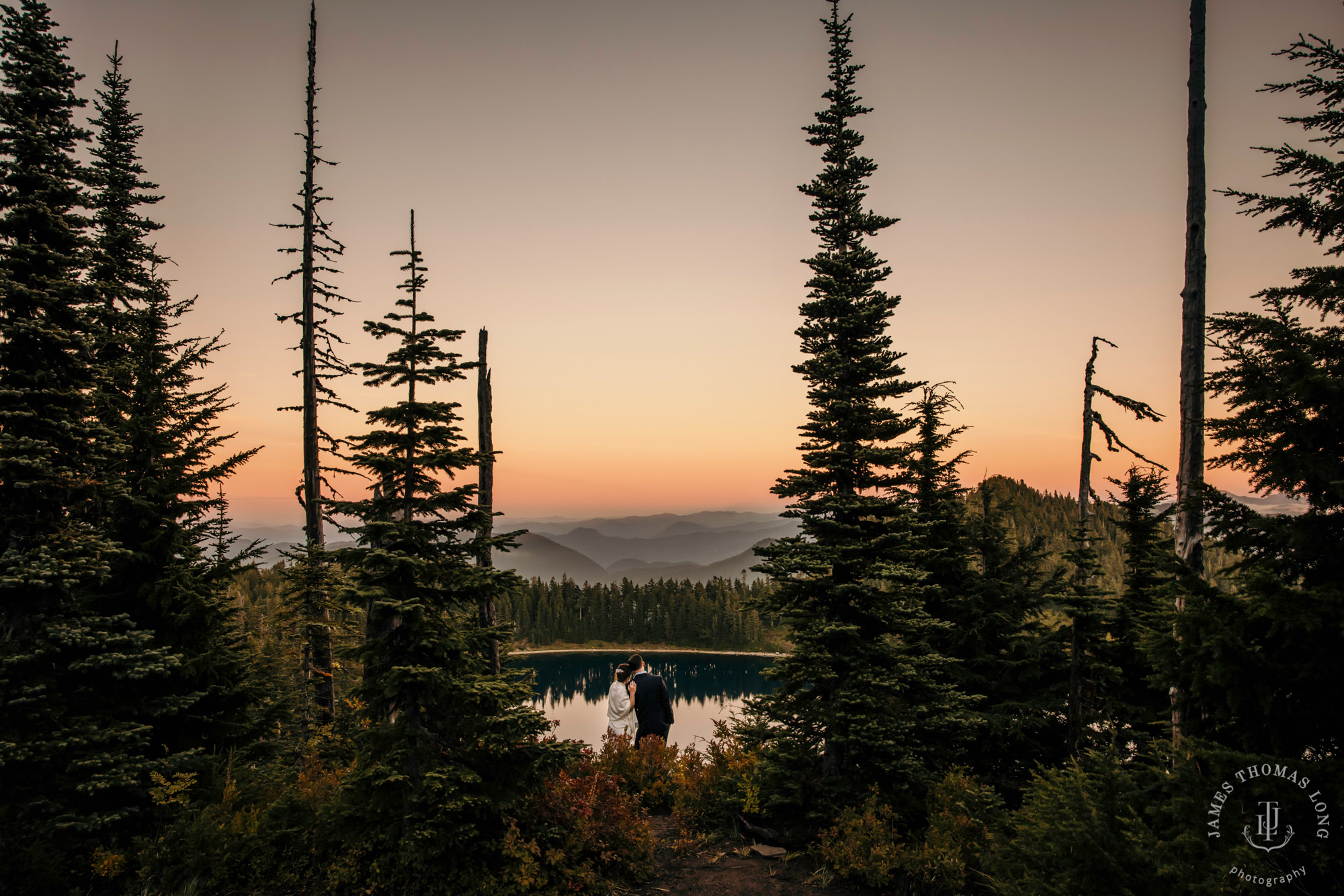 Mount Rainier adventure elopement photographer James Thomas Long Photography