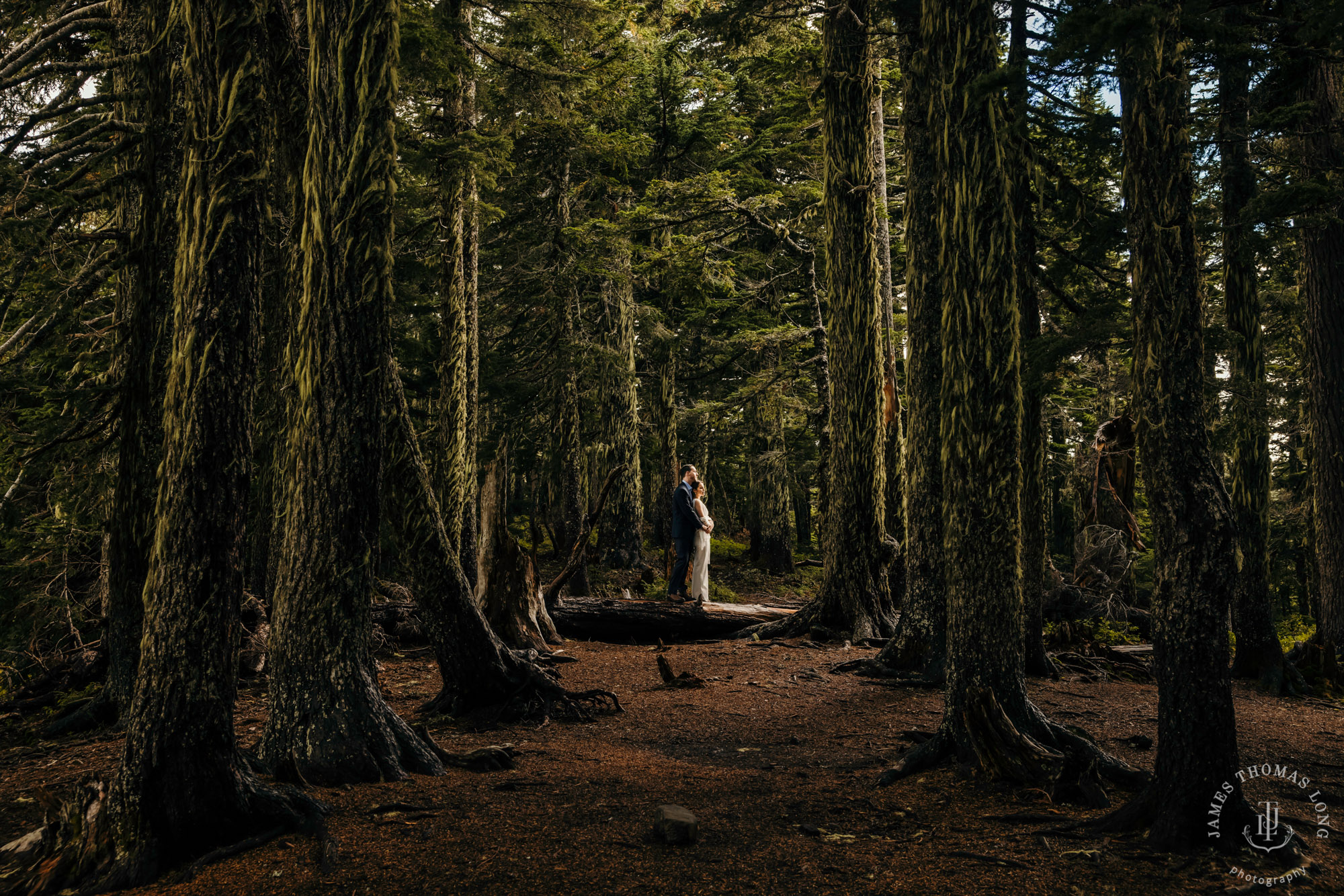 Mount Rainier adventure elopement photographer James Thomas Long Photography