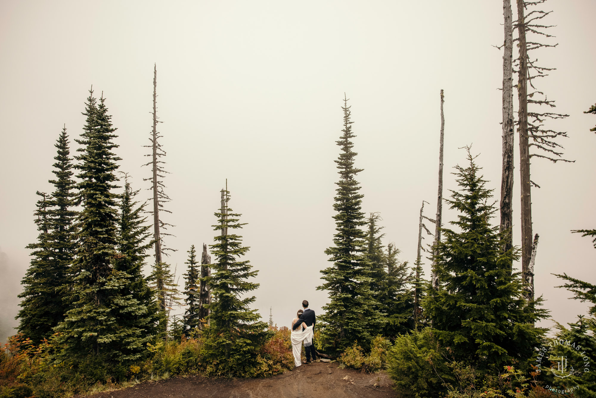 Mount Rainier adventure elopement photographer James Thomas Long Photography