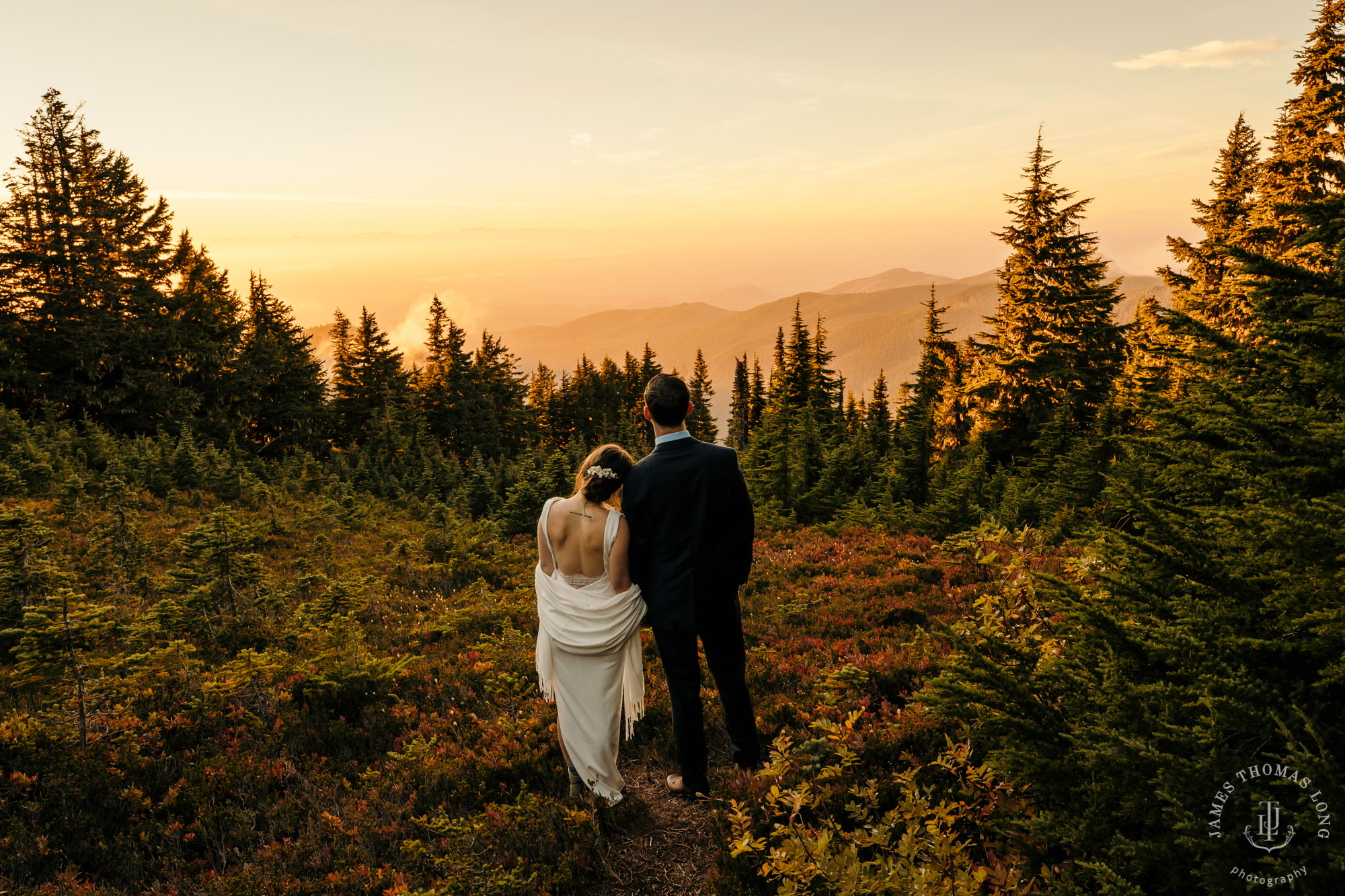 Mount Rainier adventure elopement photographer James Thomas Long Photography