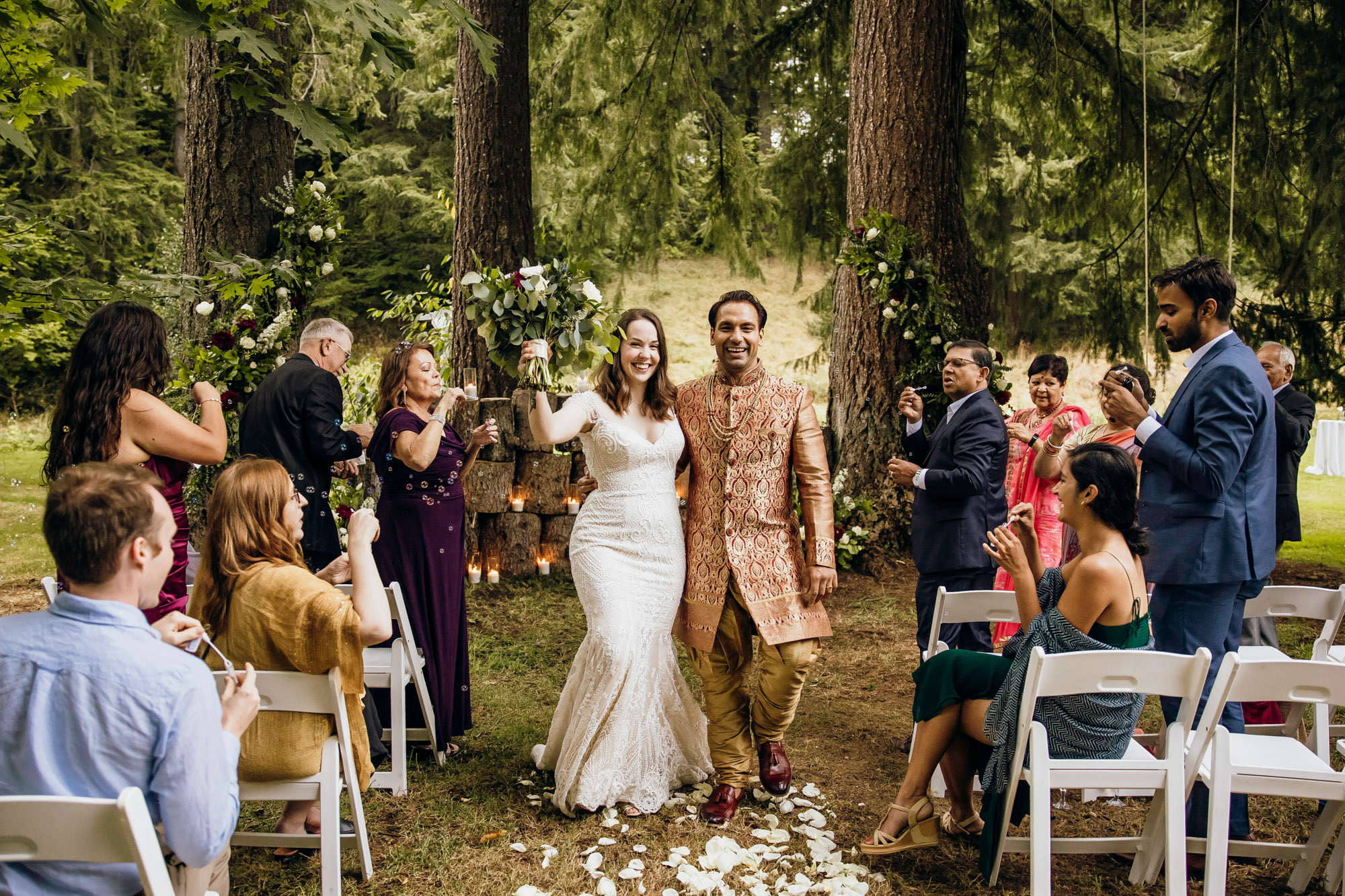 Evergreen Meadows Snoqualmie WA wedding by Snoqualmie wedding photographer James Thomas Long Photography