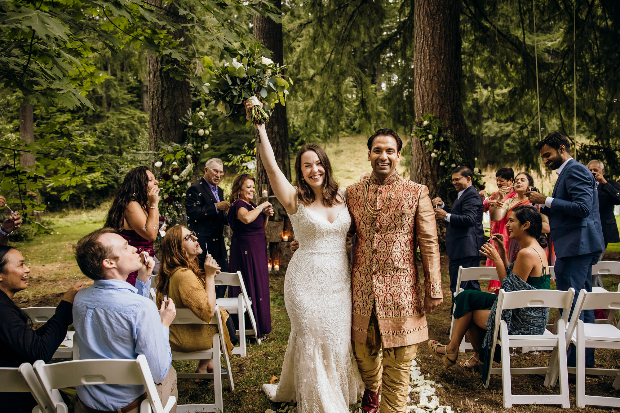 Evergreen Meadows Snoqualmie WA wedding by Snoqualmie wedding photographer James Thomas Long Photography