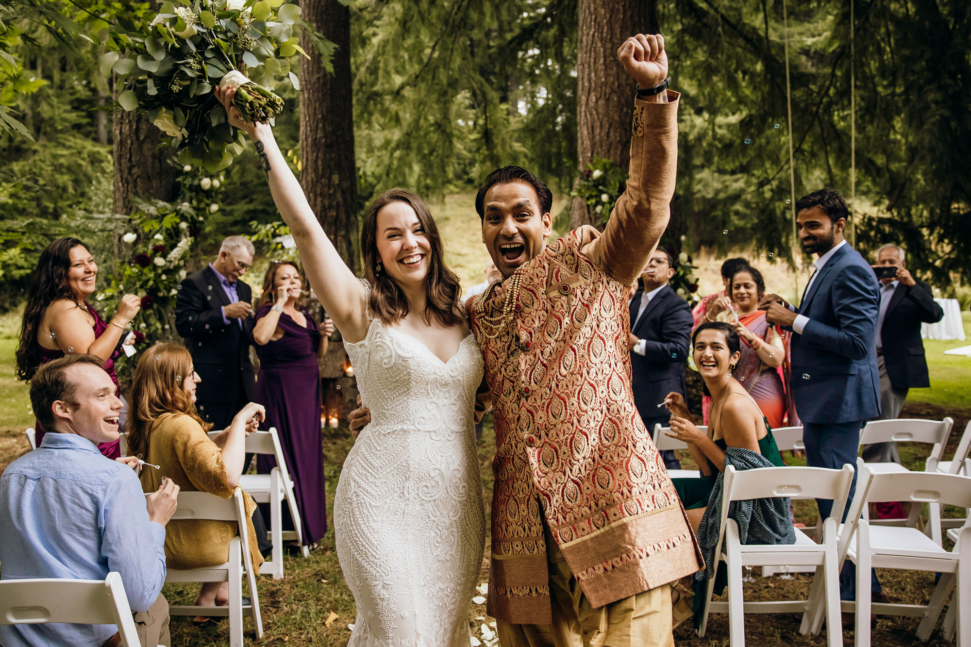 Evergreen Meadows Snoqualmie WA wedding by Snoqualmie wedding photographer James Thomas Long Photography