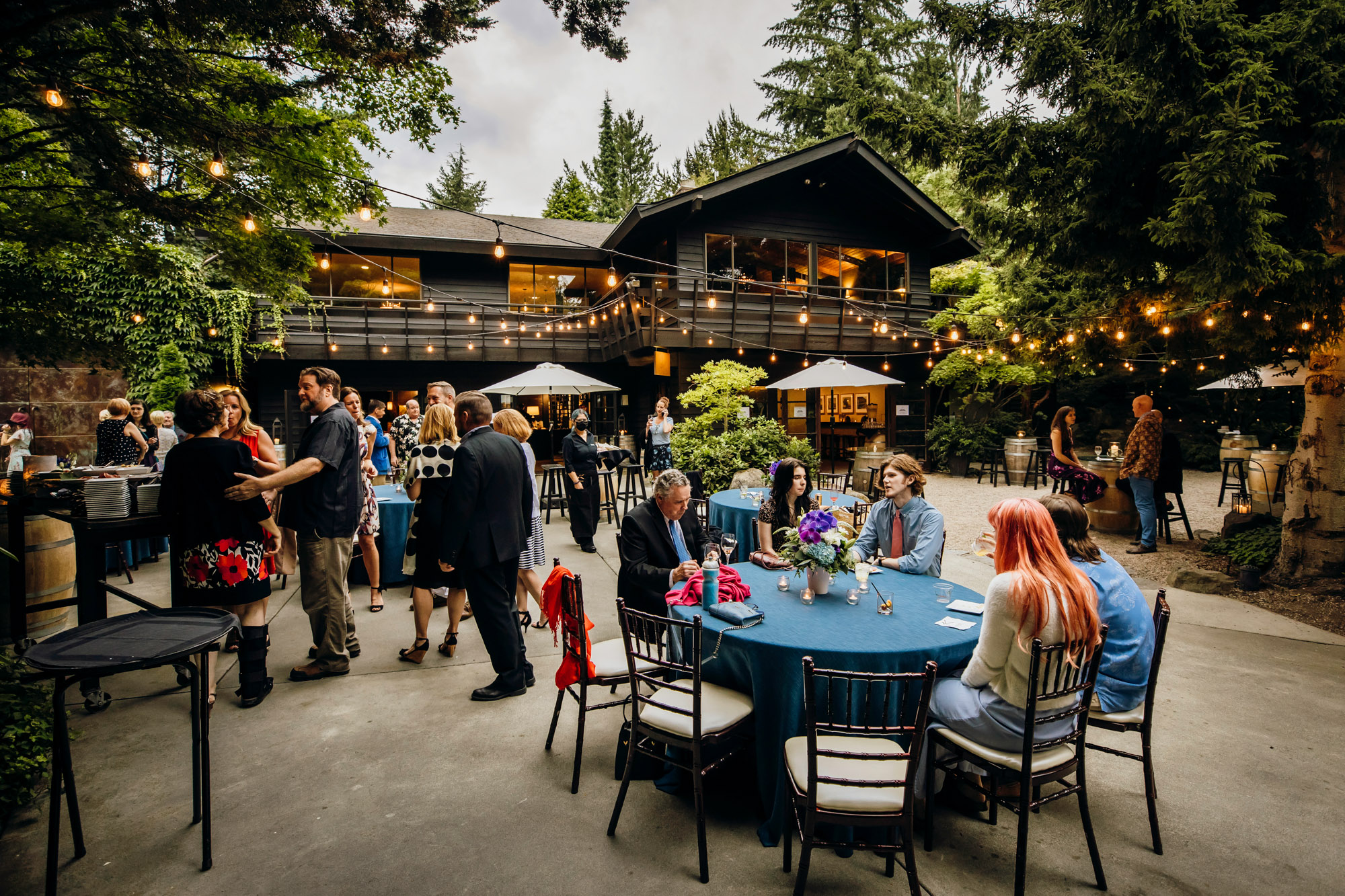 JM Cellars Woodinville wedding by Snoqualmie wedding photographer James Thomas Long Photography