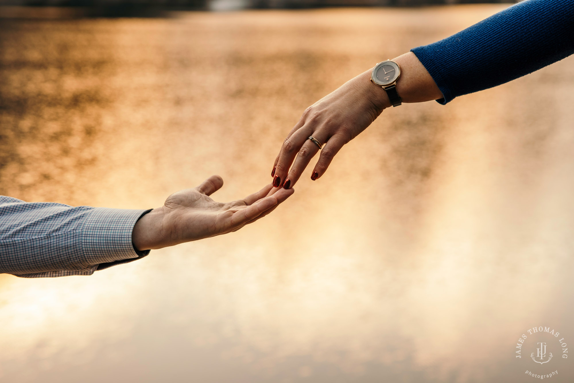 Cascade mountain adventure engagement session by Snoqualmie wedding photographer James Thomas Long Photography