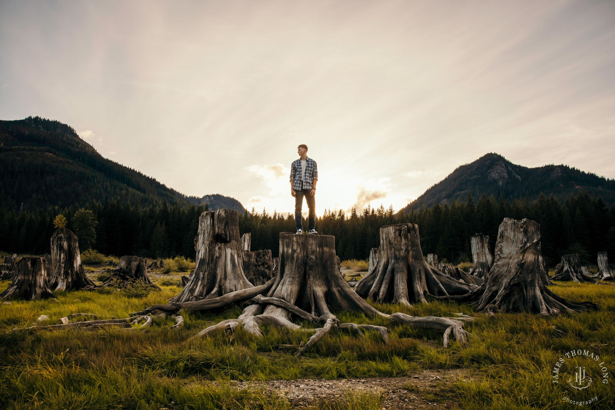 Mount Si Senior Portrait Photographer James Thomas Long Photography