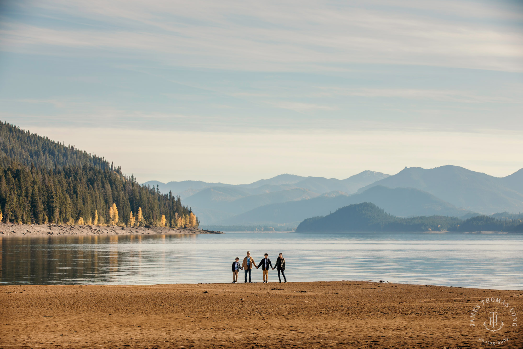 Cascade Mountain family session by Seattle family photographer James Thomas Long Photography