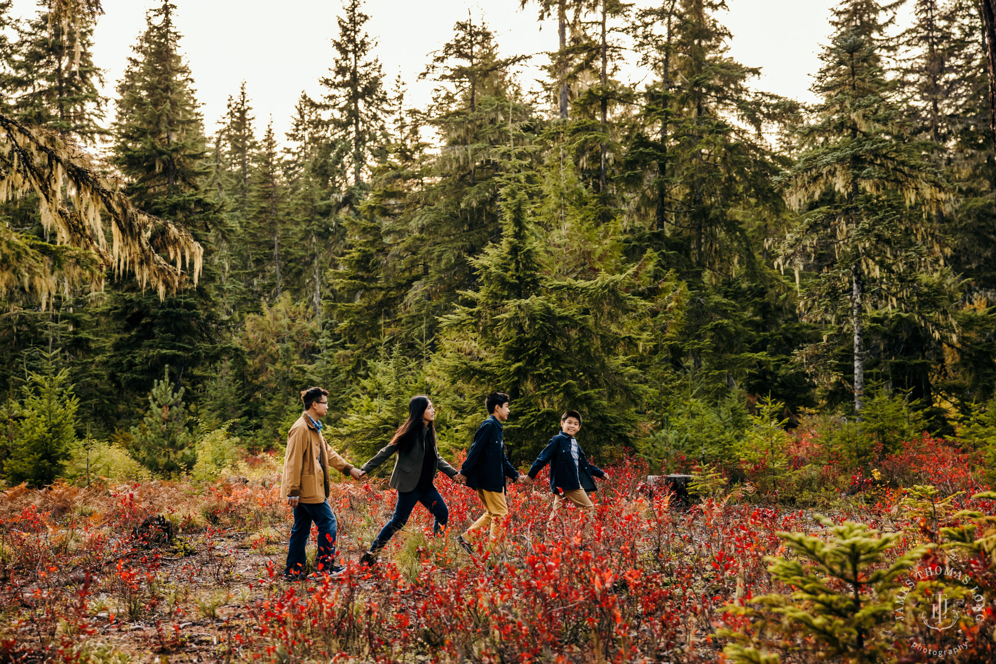 Cascade Mountain family session by Seattle family photographer James Thomas Long Photography