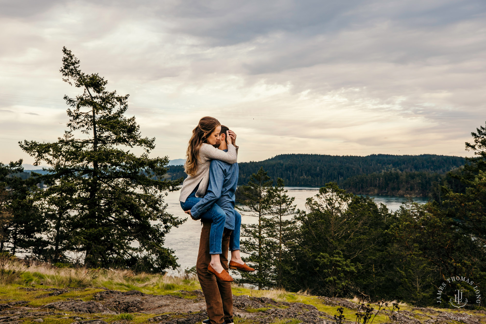 Seattle Puget Sound engagement session by Seattle wedding photographer James Thomas Long Photography