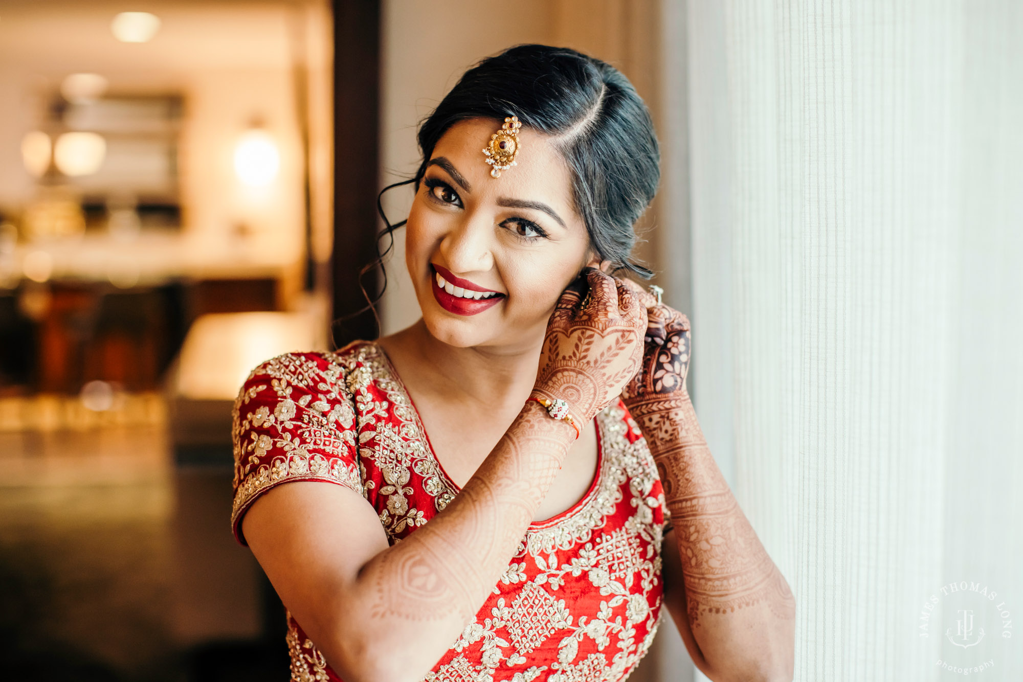 Indian wedding by Seattle wedding photographer James Thomas Long Photography