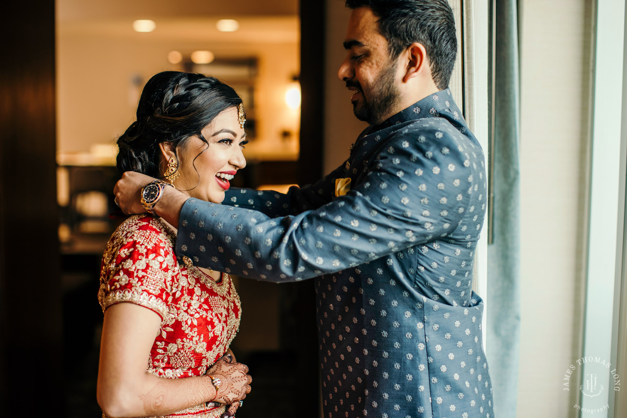 Indian wedding by Seattle wedding photographer James Thomas Long Photography