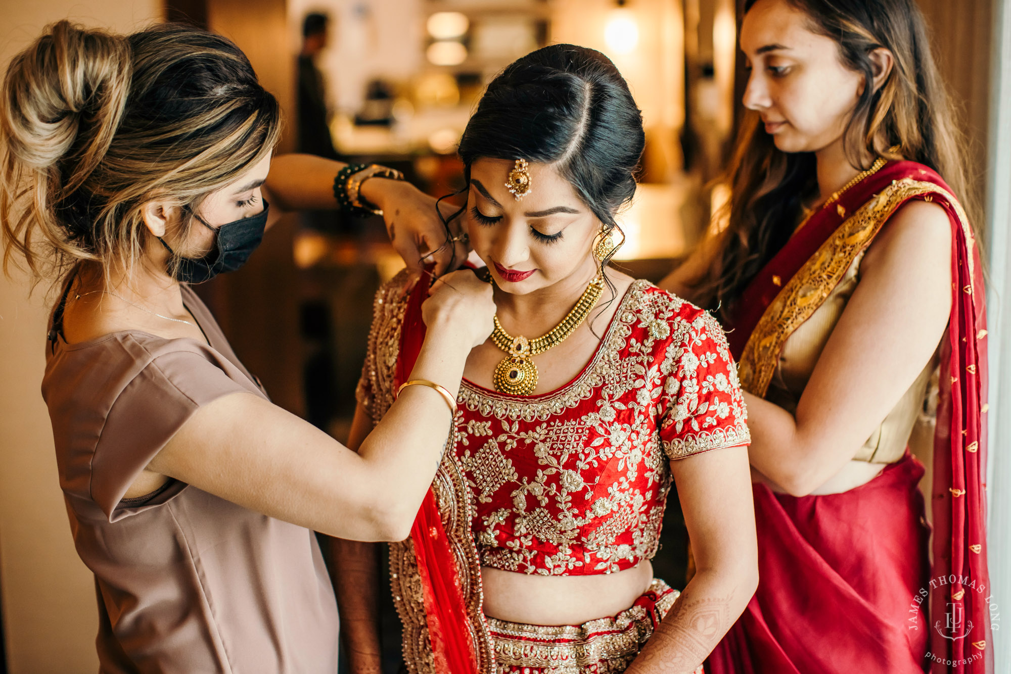 Indian wedding by Seattle wedding photographer James Thomas Long Photography