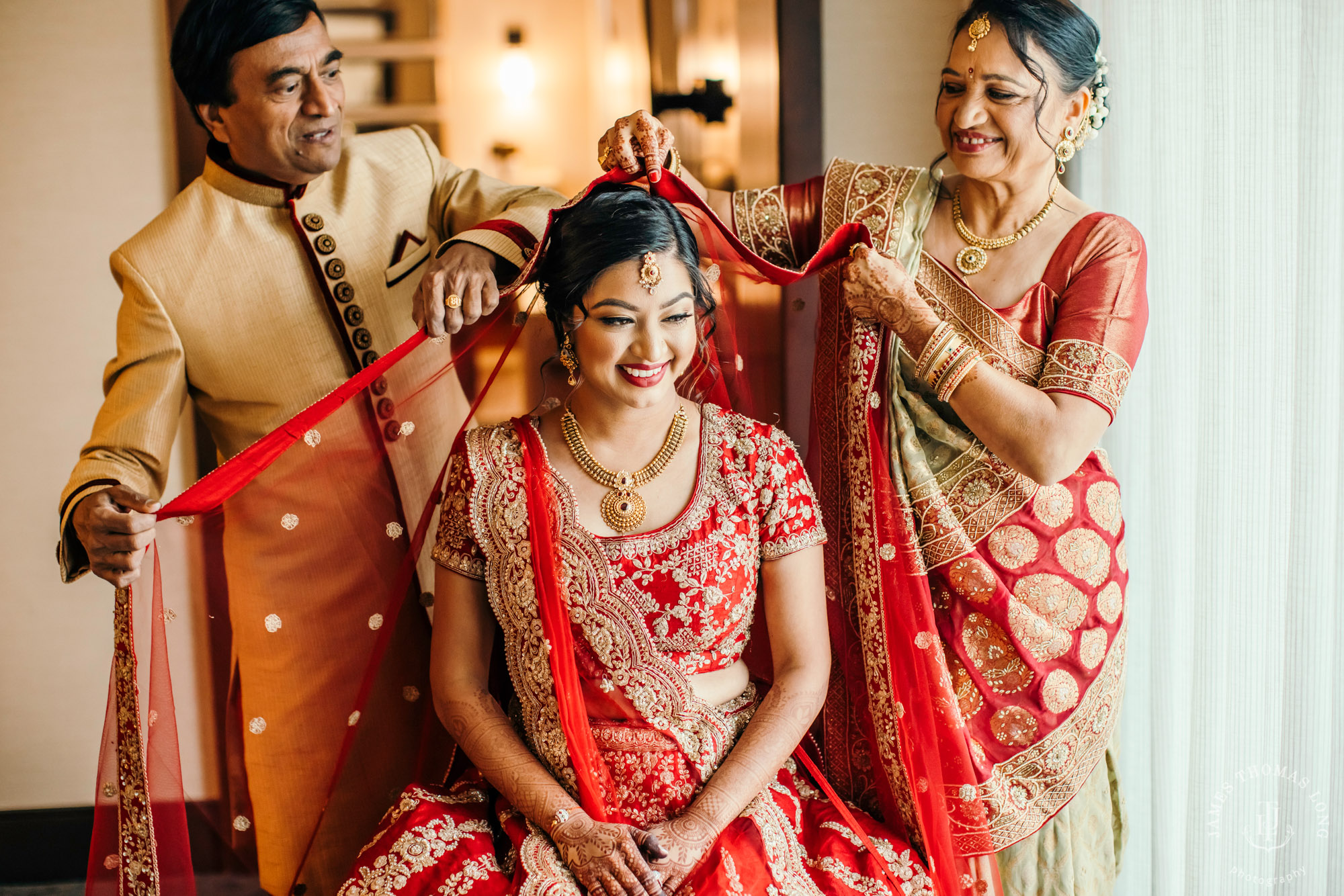 Indian wedding by Seattle wedding photographer James Thomas Long Photography