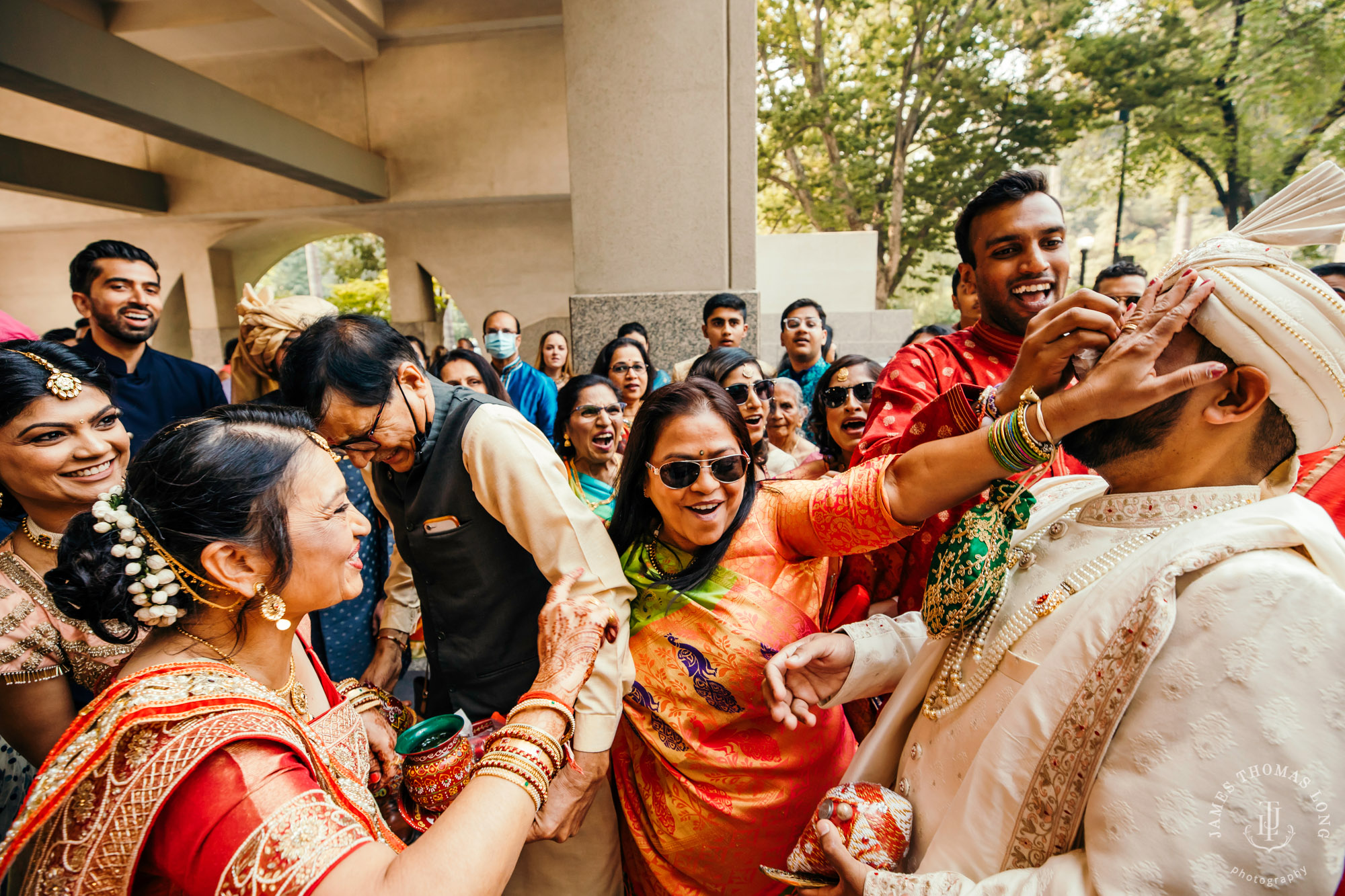 Indian wedding by Seattle wedding photographer James Thomas Long Photography