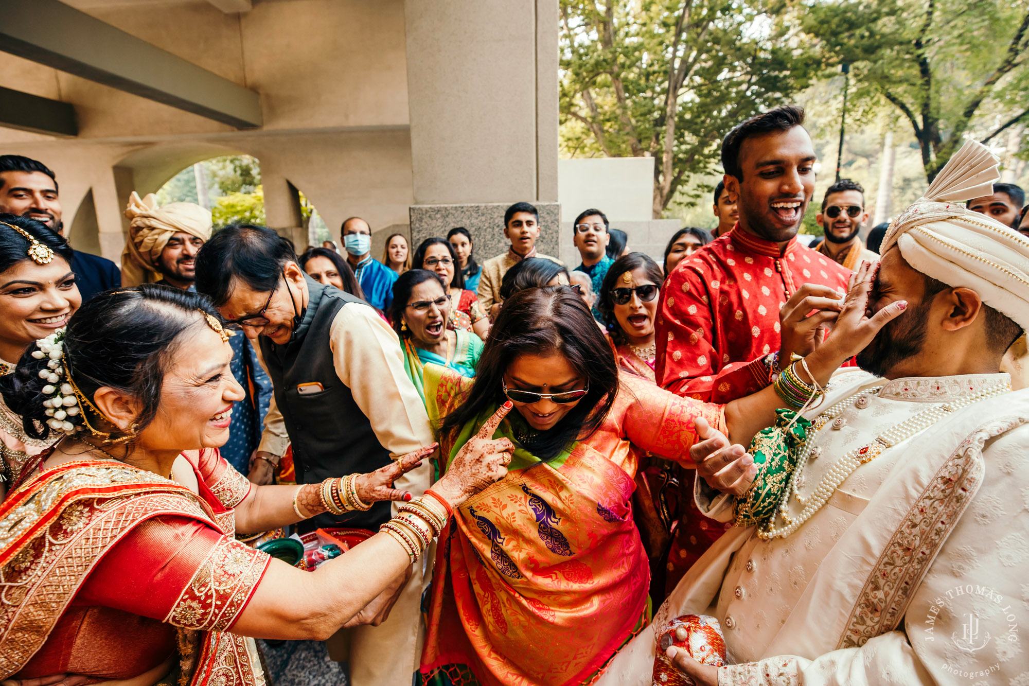 Indian wedding by Seattle wedding photographer James Thomas Long Photography