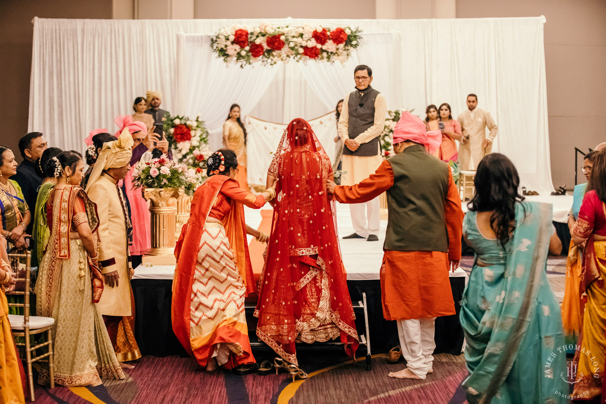 Indian wedding by Seattle wedding photographer James Thomas Long Photography