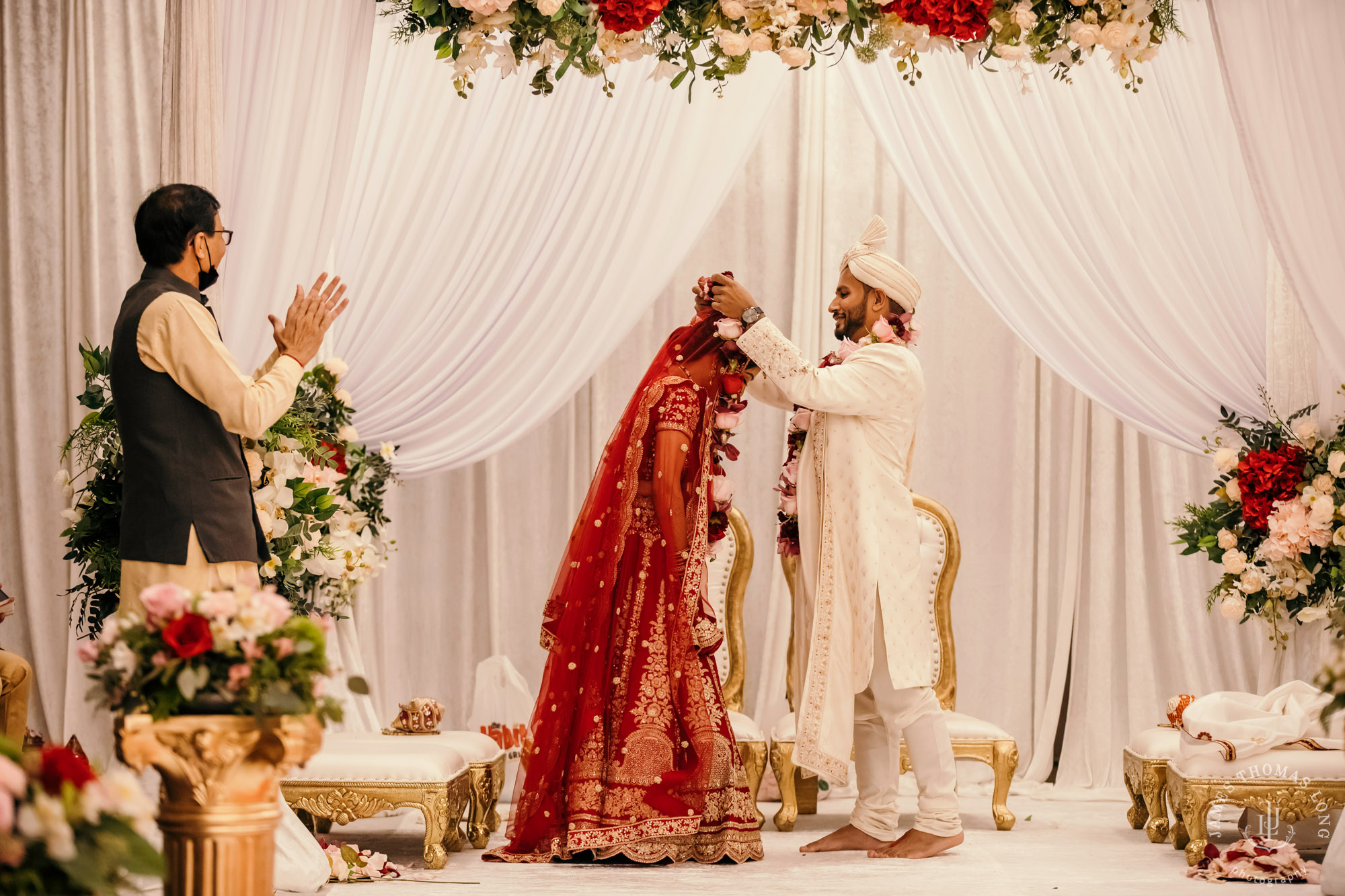 Indian wedding by Seattle wedding photographer James Thomas Long Photography