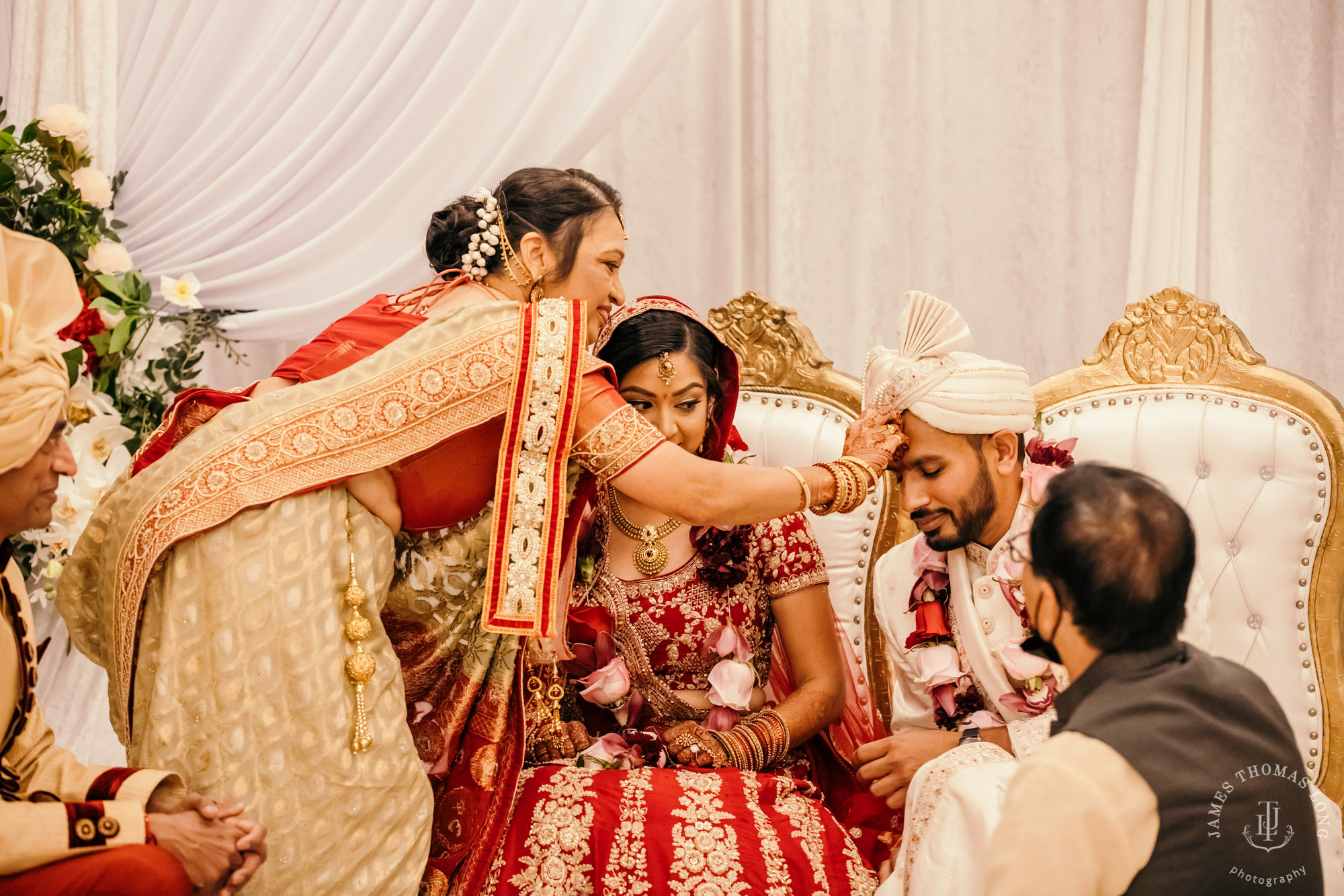 Indian wedding by Seattle wedding photographer James Thomas Long Photography