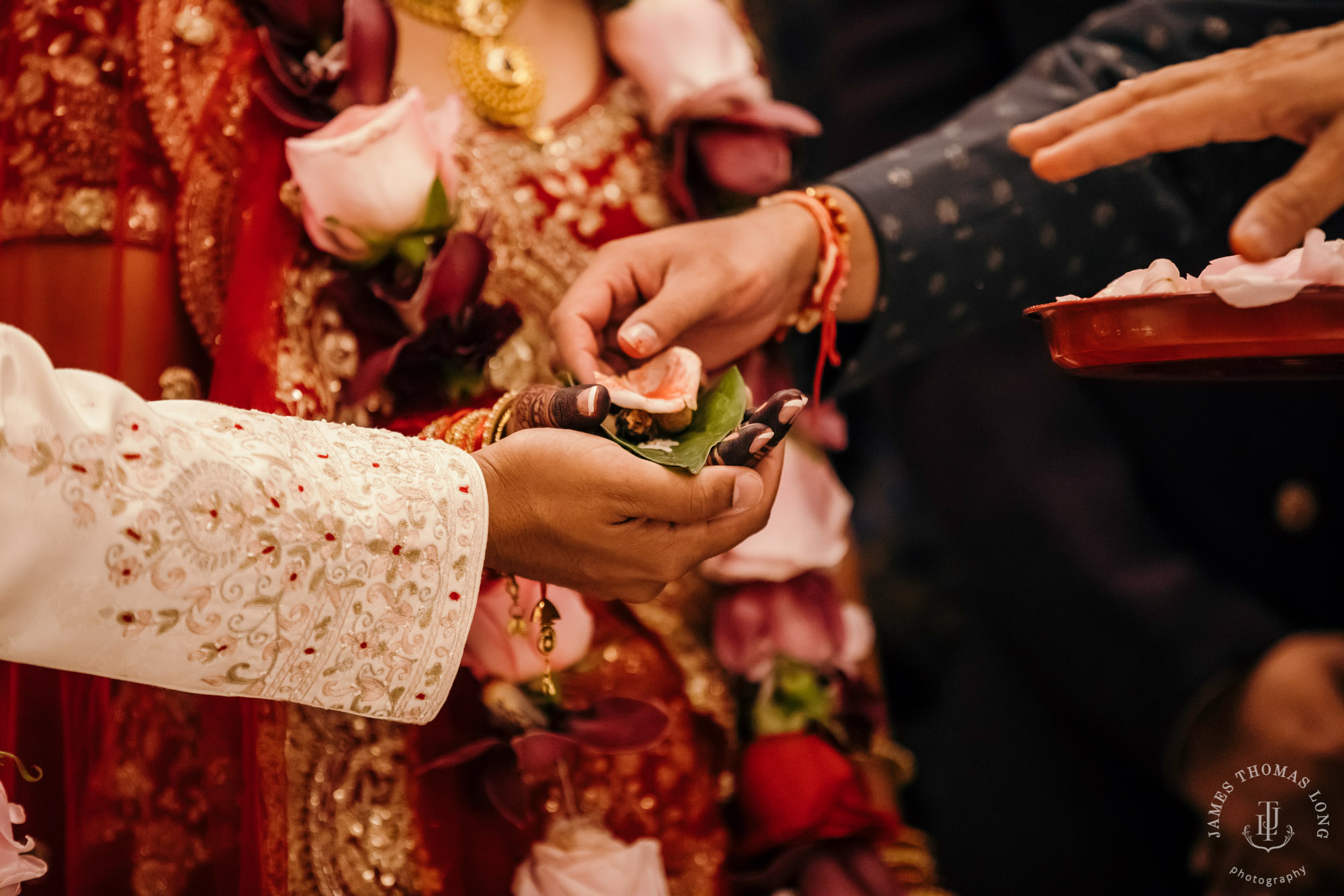 Indian wedding by Seattle wedding photographer James Thomas Long Photography