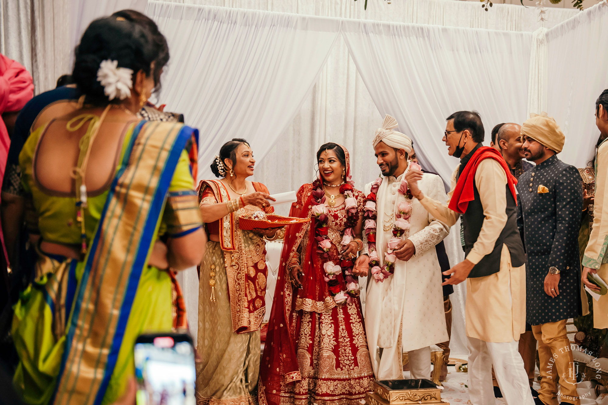 Indian wedding by Seattle wedding photographer James Thomas Long Photography