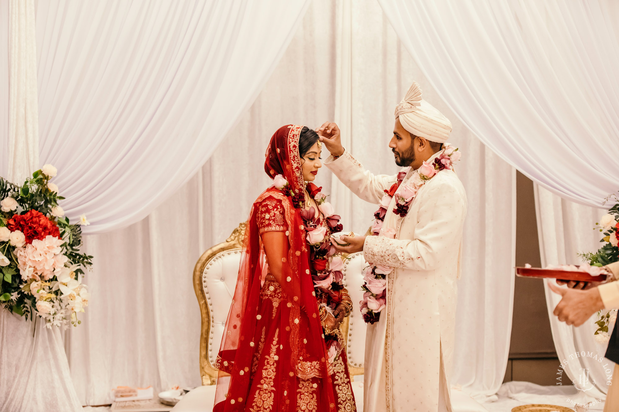 Indian wedding by Seattle wedding photographer James Thomas Long Photography