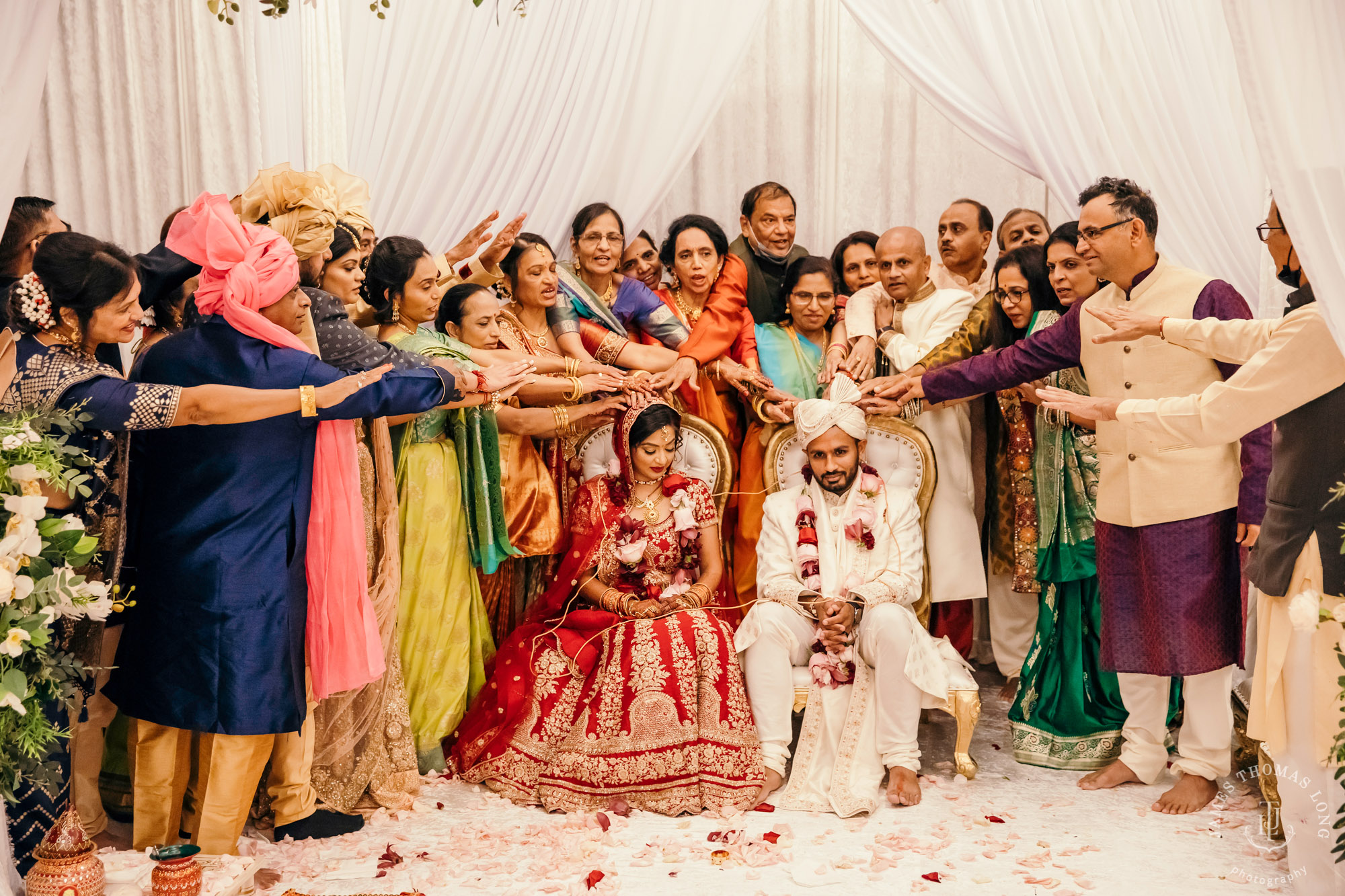 Indian wedding by Seattle wedding photographer James Thomas Long Photography