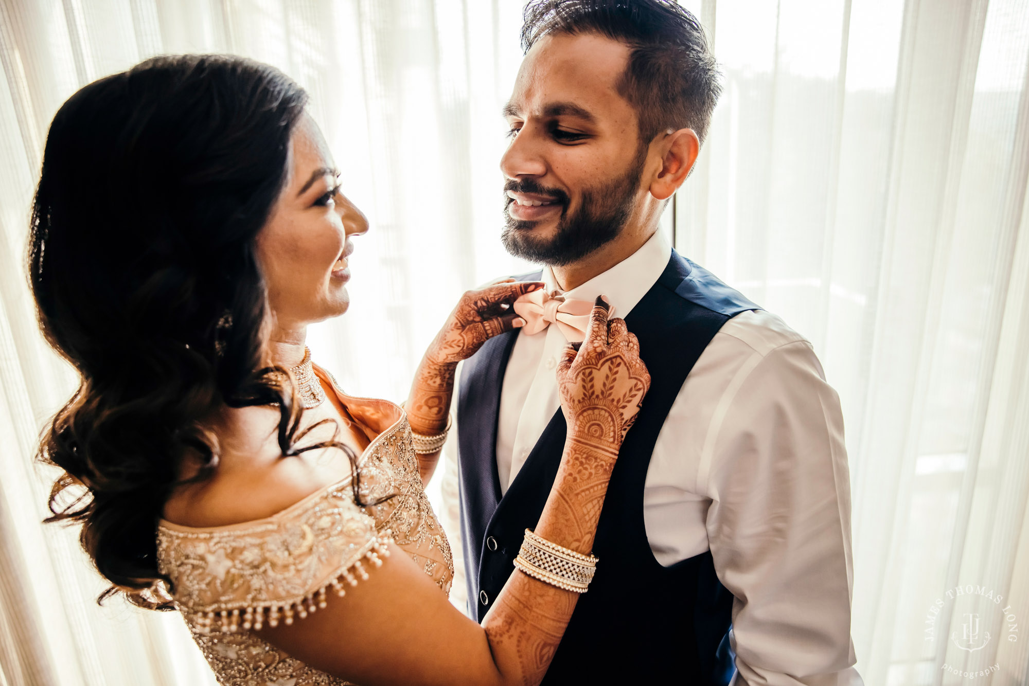 Indian wedding by Seattle wedding photographer James Thomas Long Photography