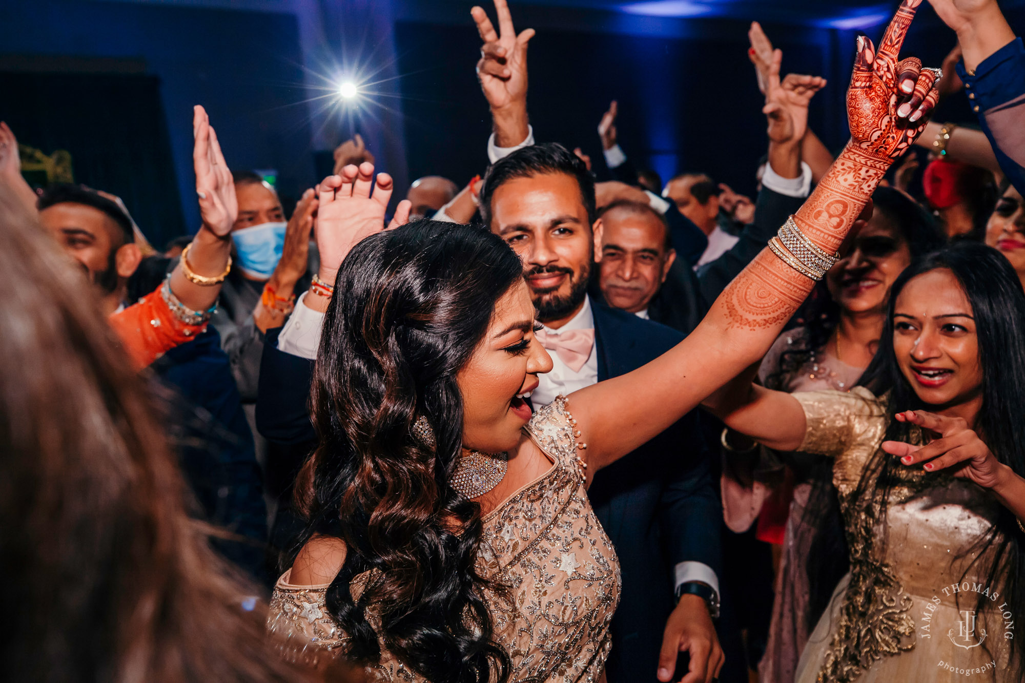 Indian wedding by Seattle wedding photographer James Thomas Long Photography