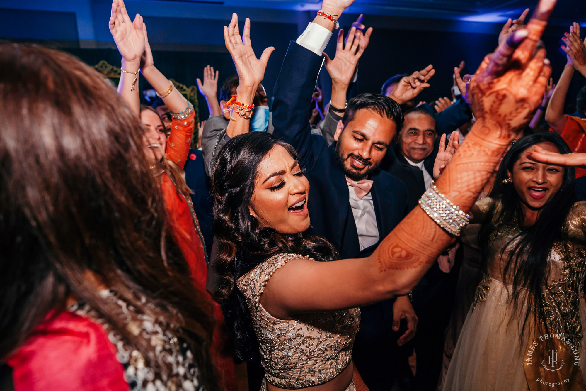 Indian wedding by Seattle wedding photographer James Thomas Long Photography