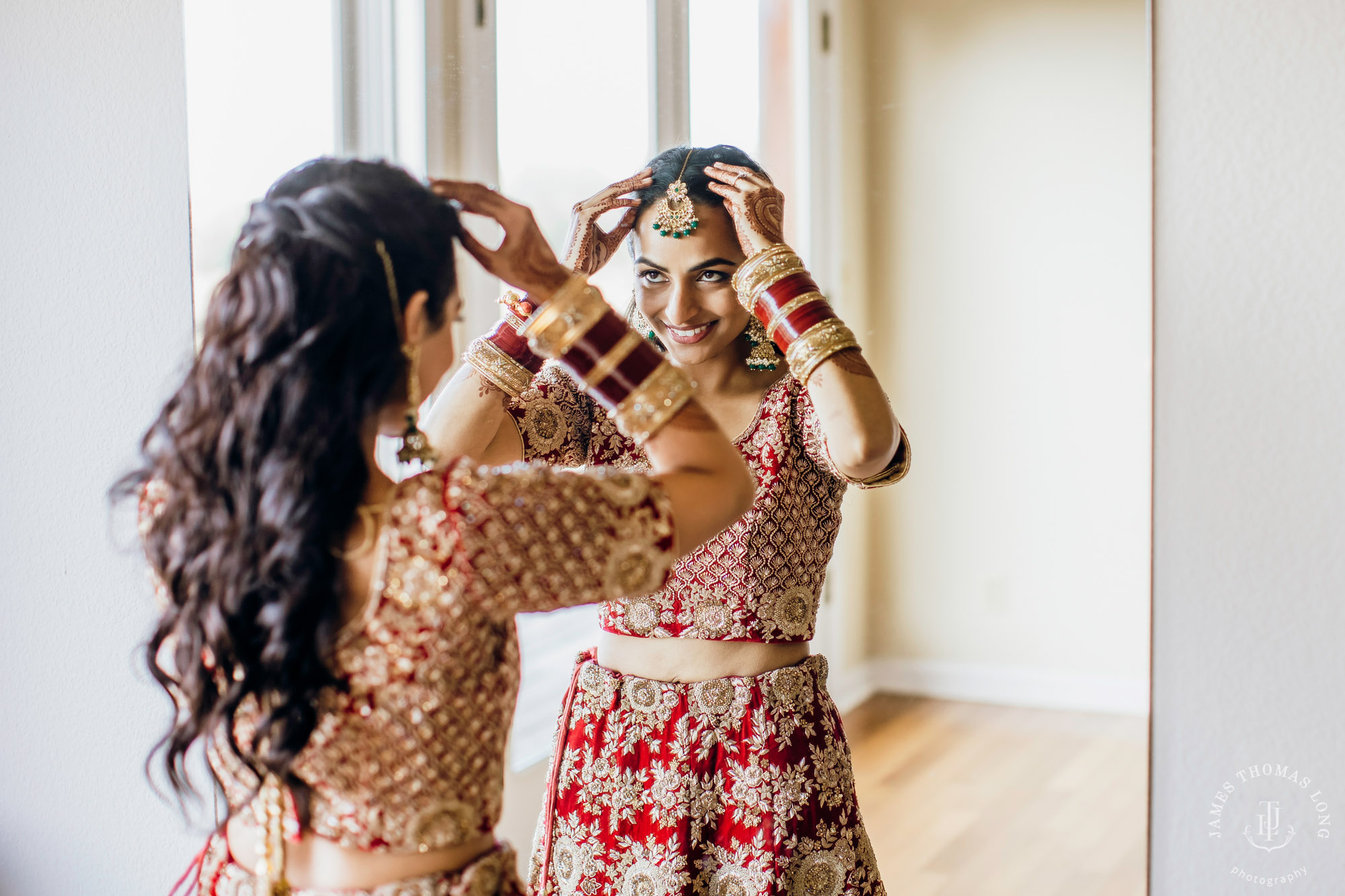 Destination wedding at Tomas Fogarty Winery CA by Seattle wedding photographer James Thomas Long Photography