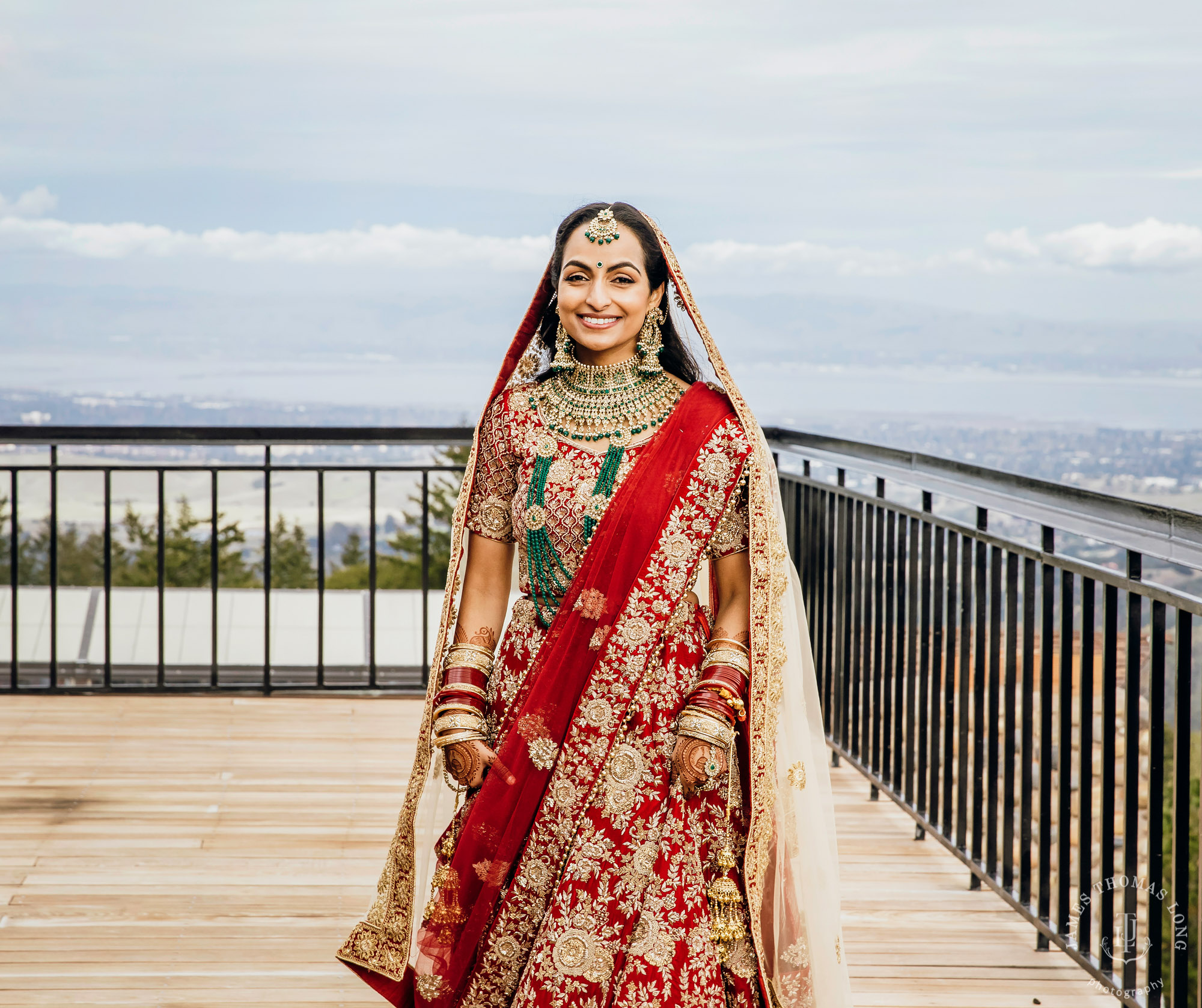 Destination wedding at Tomas Fogarty Winery CA by Seattle wedding photographer James Thomas Long Photography