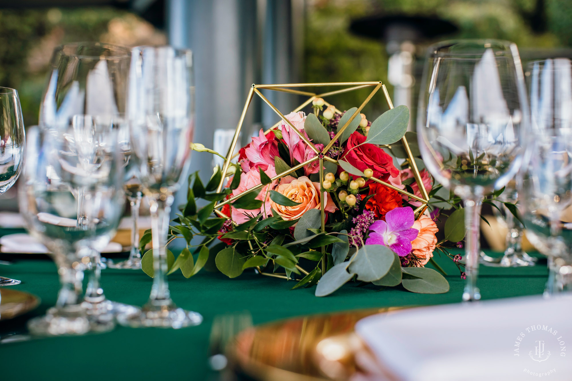 Destination wedding at Thomas Fogarty Winery CA by Seattle wedding photographer James Thomas Long Photography