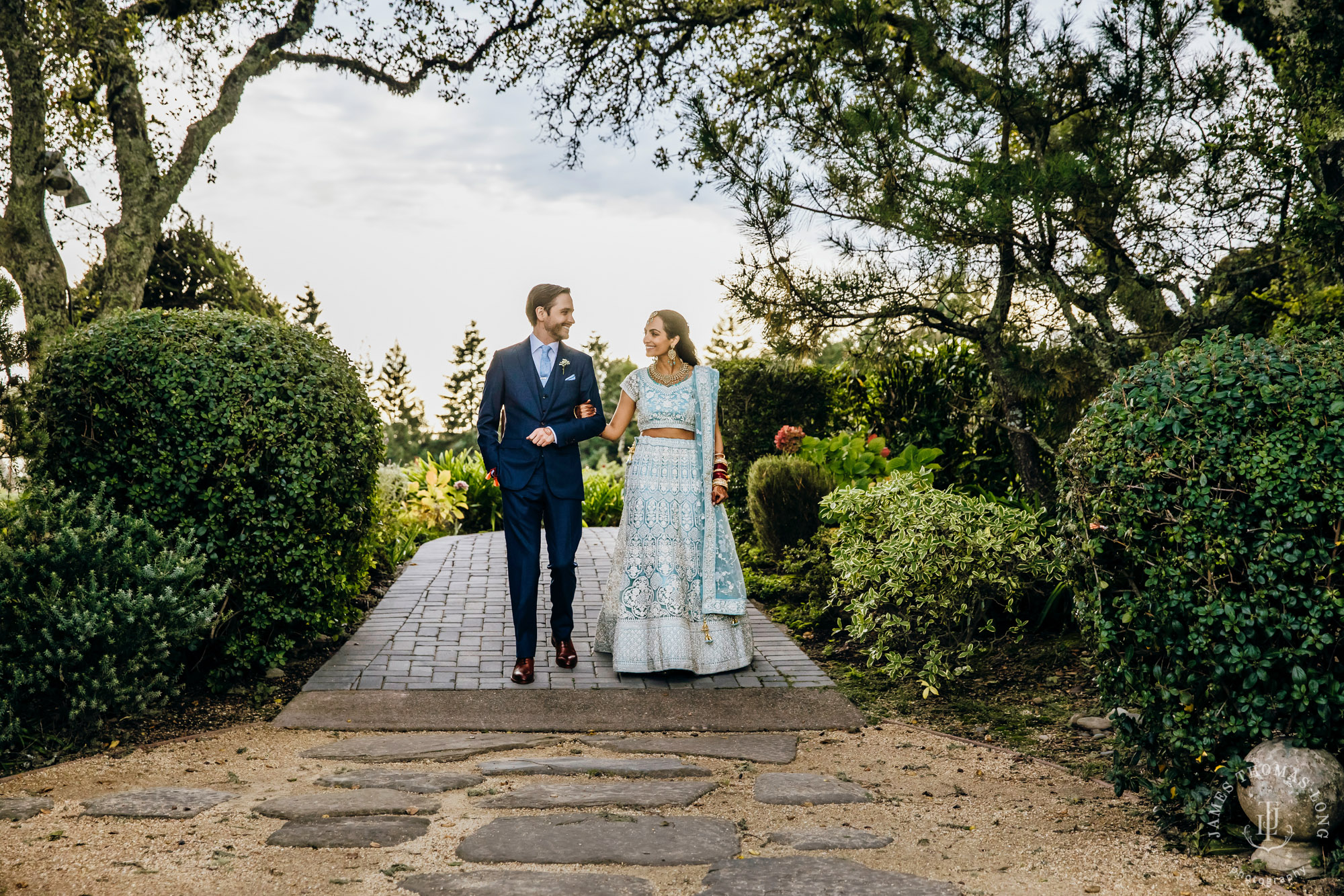 Destination wedding at Thomas Fogarty Winery CA by Seattle wedding photographer James Thomas Long Photography