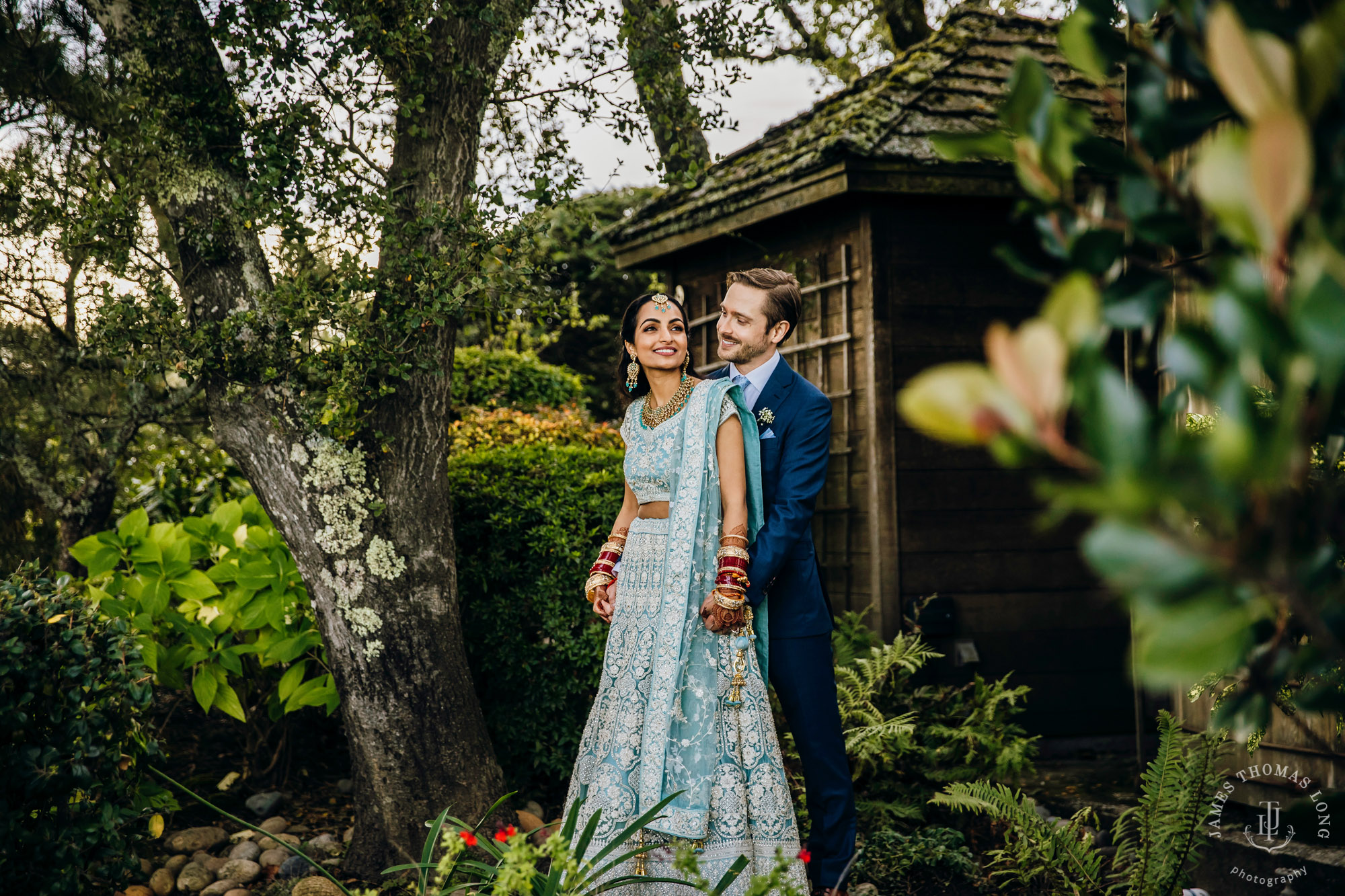 Destination wedding at Thomas Fogarty Winery CA by Seattle wedding photographer James Thomas Long Photography