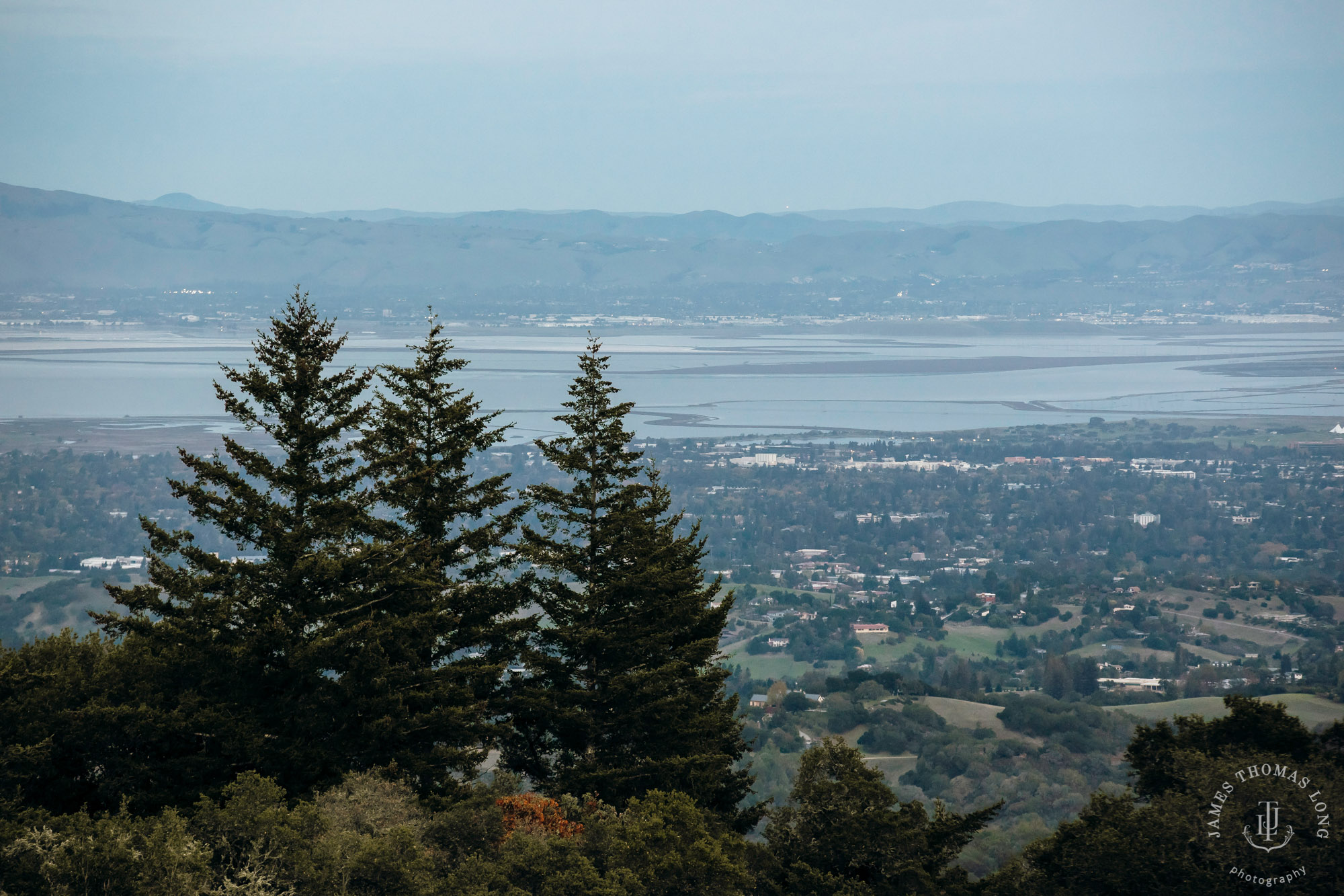 Destination wedding at Thomas Fogarty Winery CA by Seattle wedding photographer James Thomas Long Photography