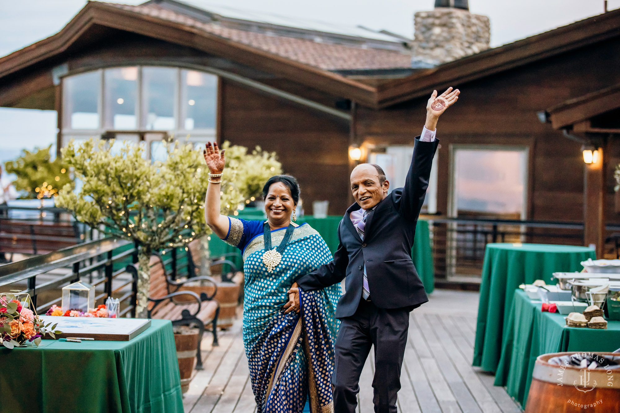 Destination wedding at Thomas Fogarty Winery CA by Seattle wedding photographer James Thomas Long Photography