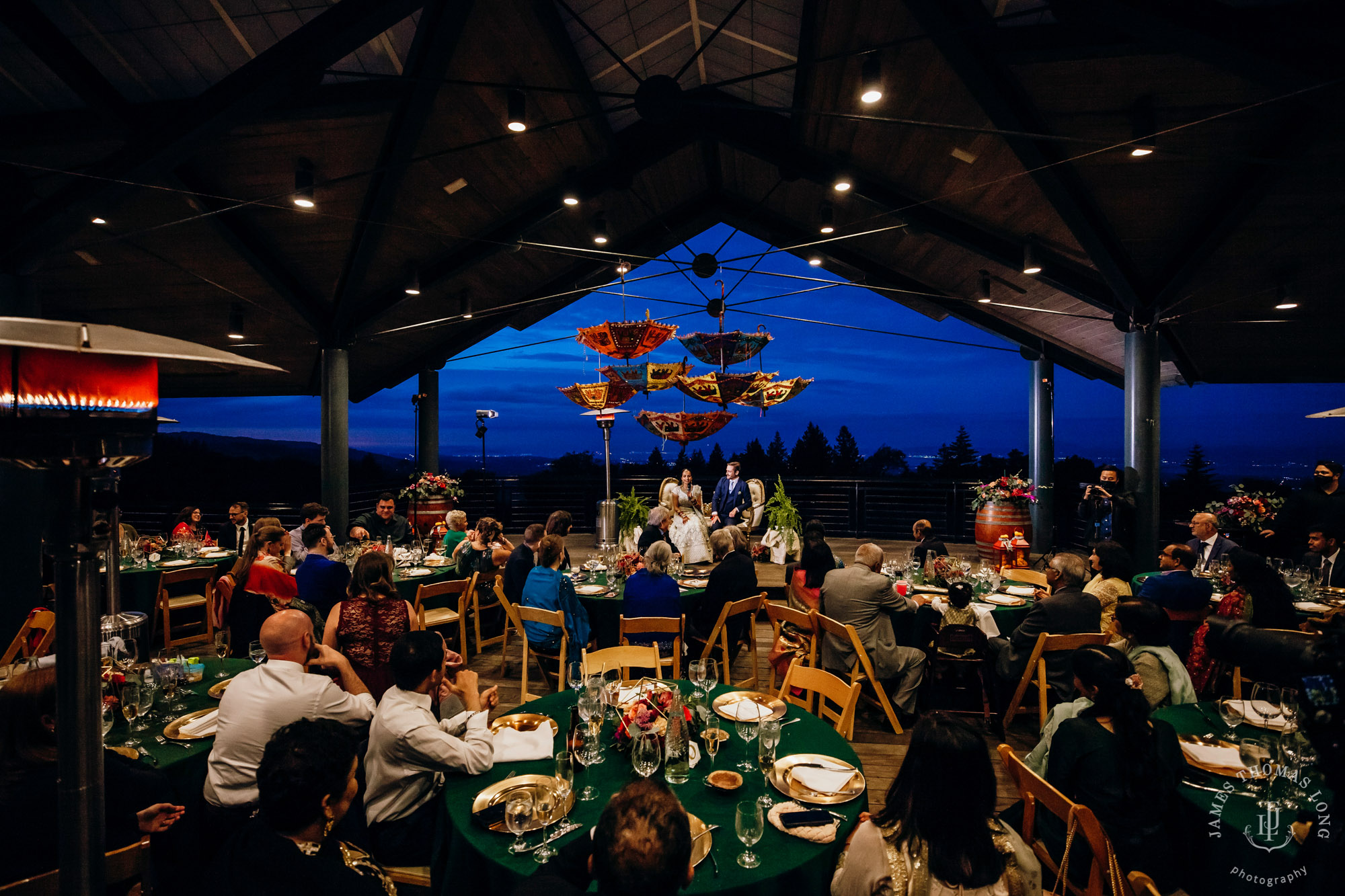 Destination wedding at Thomas Fogarty Winery CA by Seattle wedding photographer James Thomas Long Photography