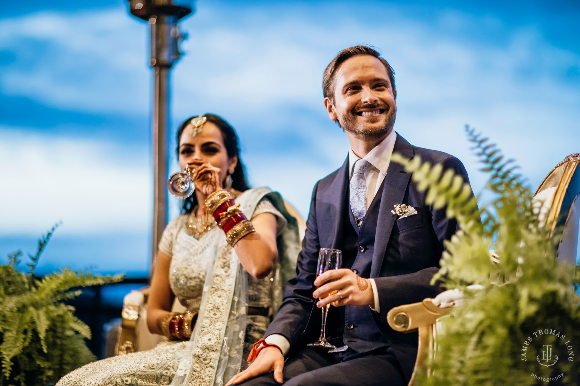 Destination wedding at Thomas Fogarty Winery CA by Seattle wedding photographer James Thomas Long Photography